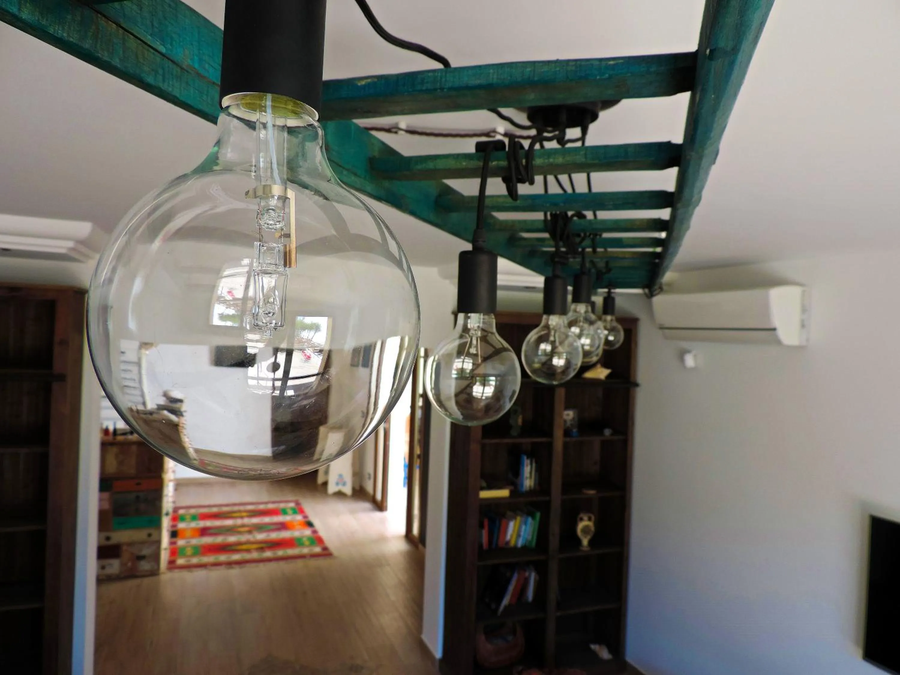 Living room in Timbuktu Hostel