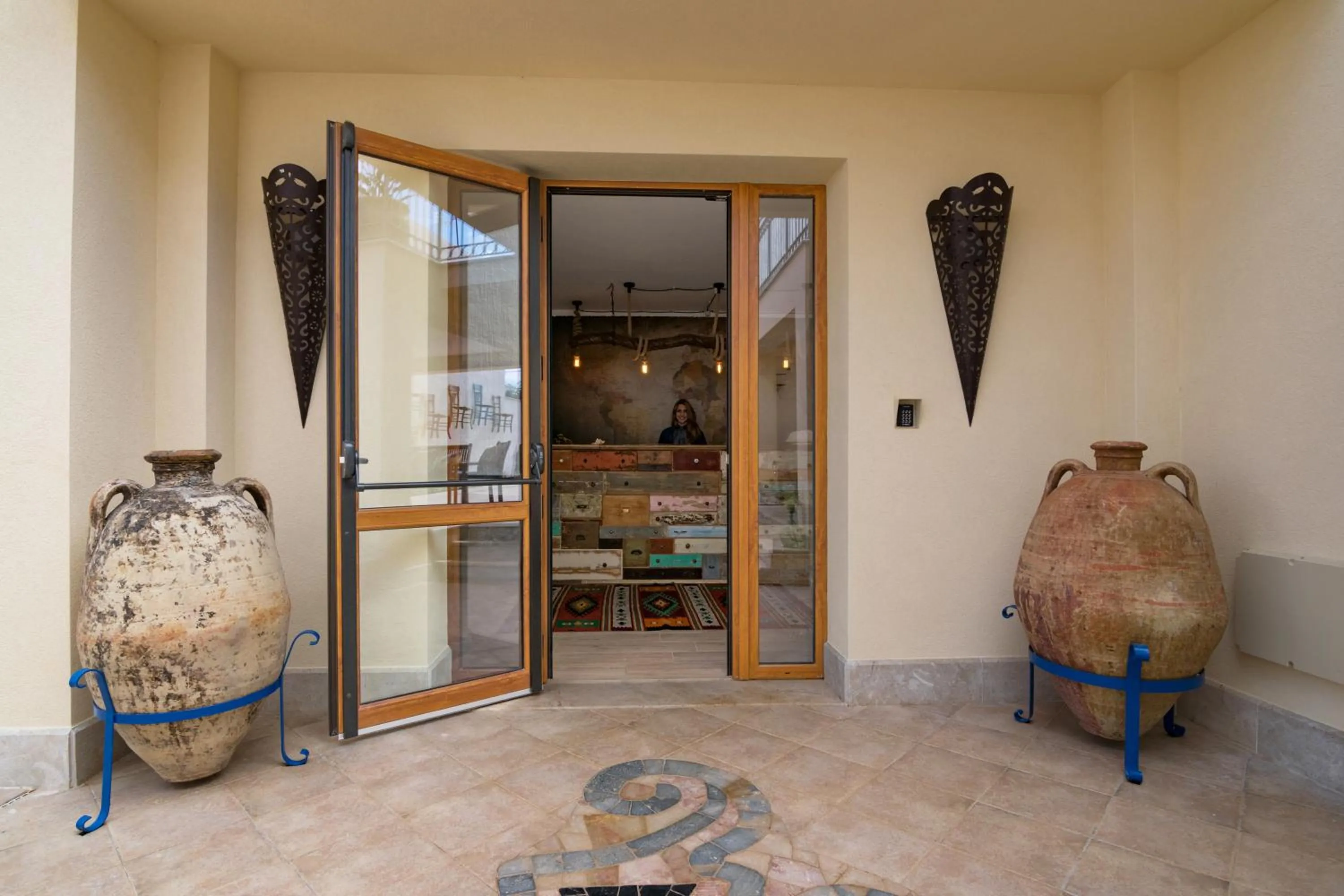 Lobby or reception in Timbuktu Hostel