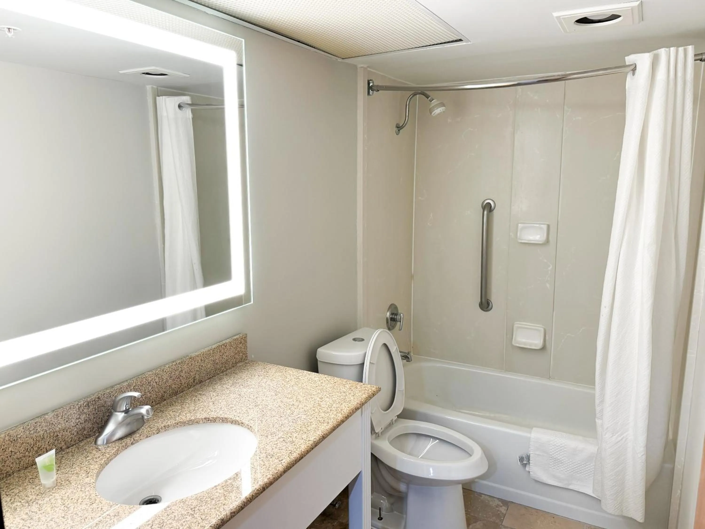 Bathroom in Tulsa Square Hotel Central, I-44 By OYO