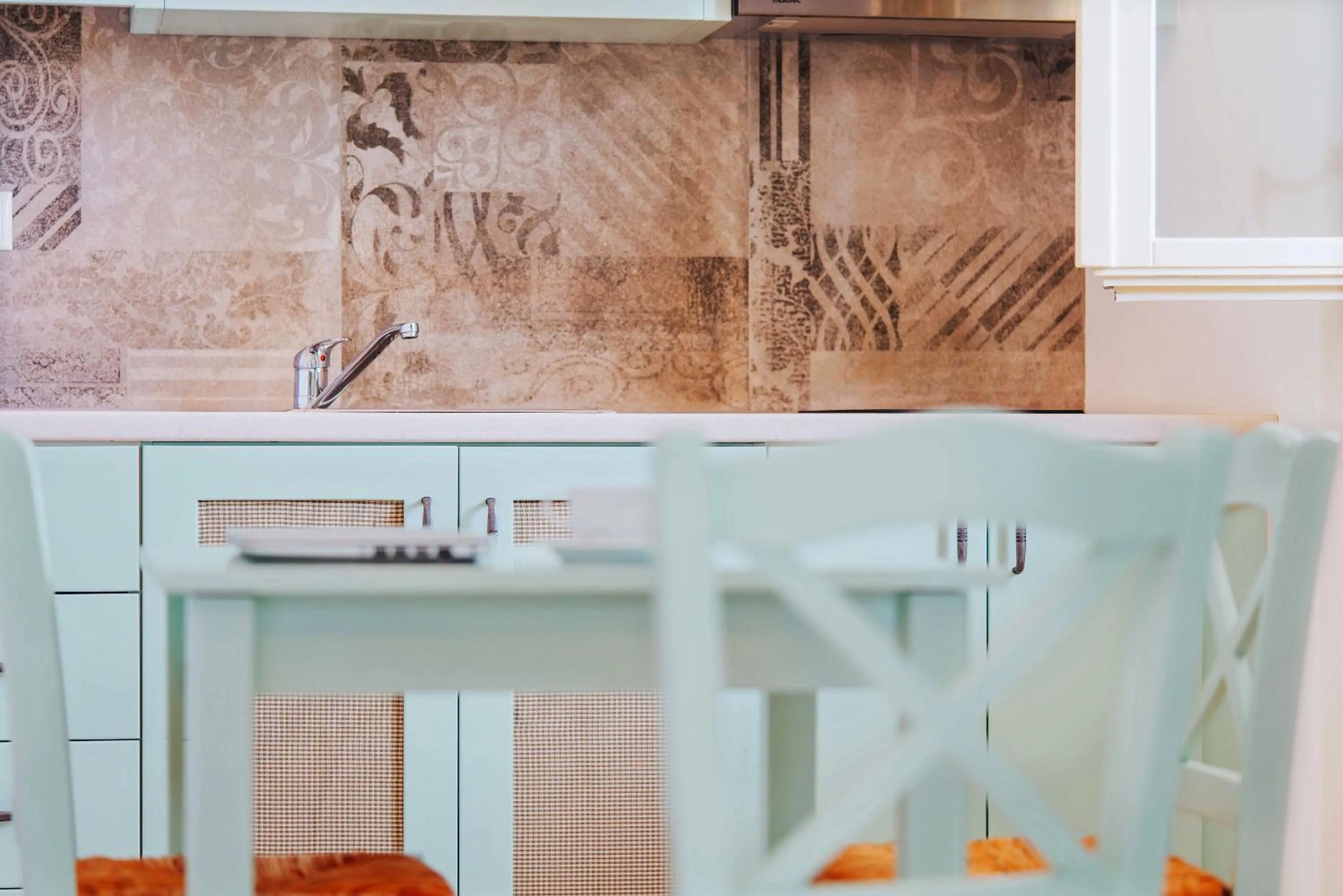 Decorative detail in Aelia Apartments & Suites