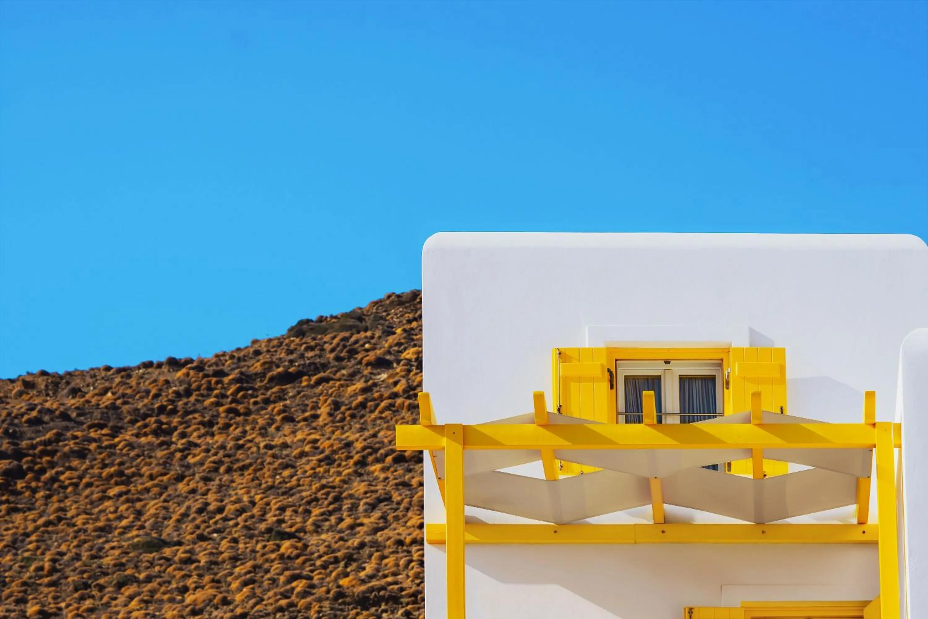 Facade/entrance in Aelia Apartments & Suites