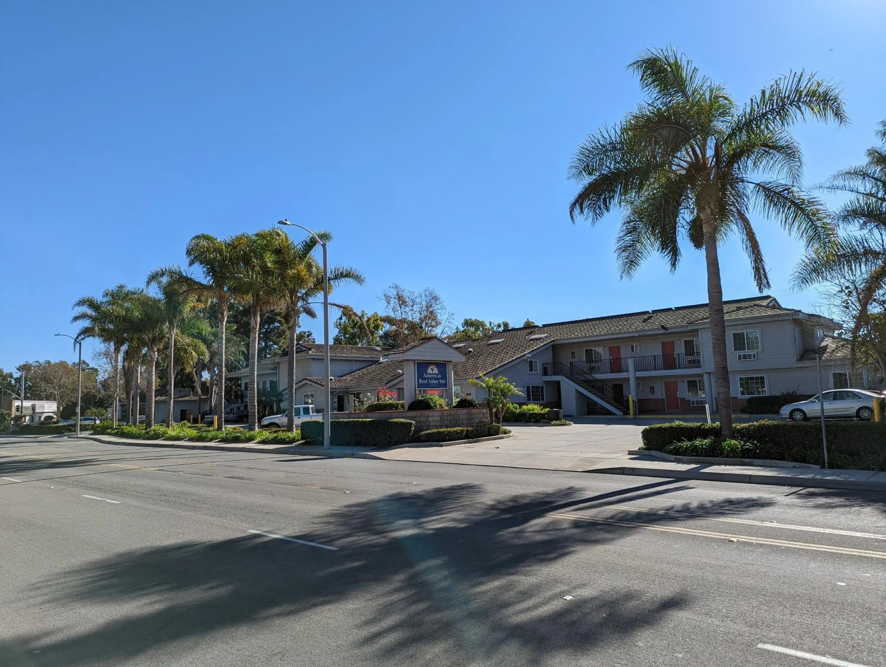 Property building in Americas Best Value Inn Oxnard-Port Hueneme