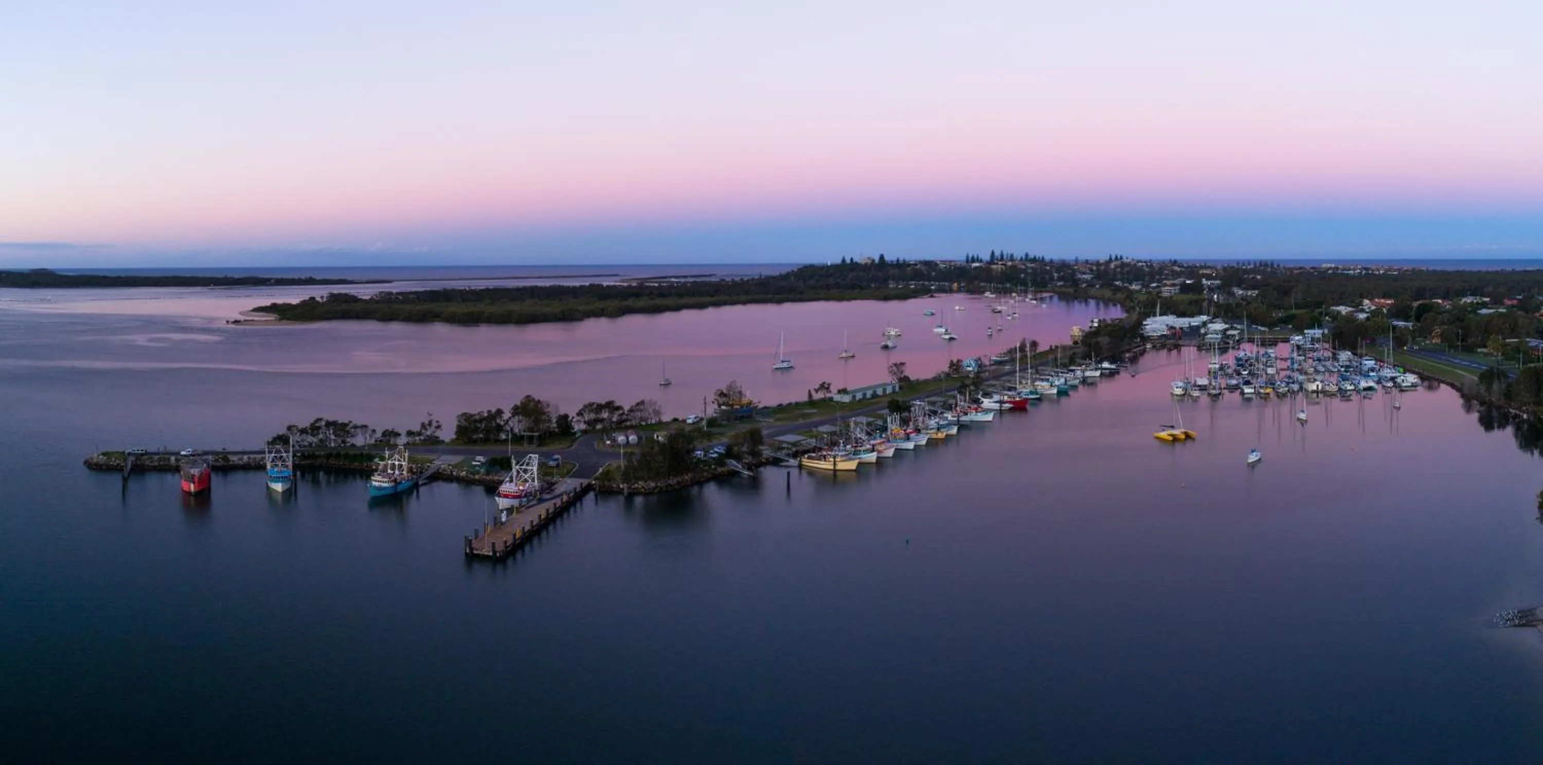 Fishing in NRMA Blue Dolphin Yamba Holiday Resort