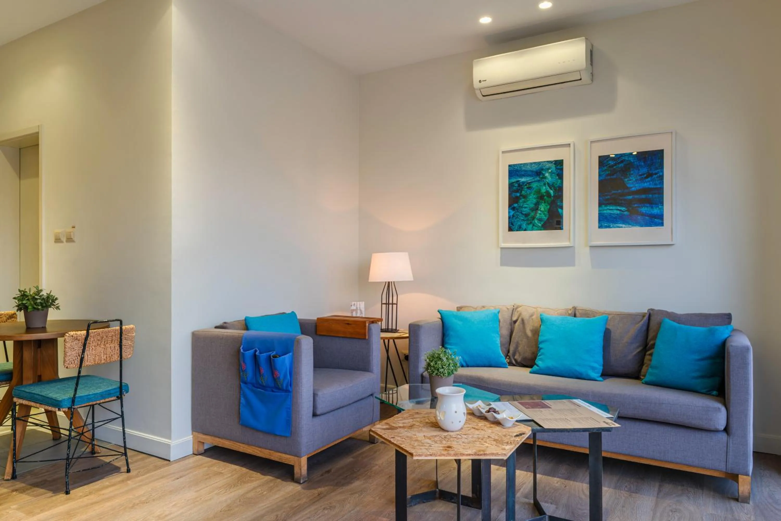 Living room in Wild Jordan Center