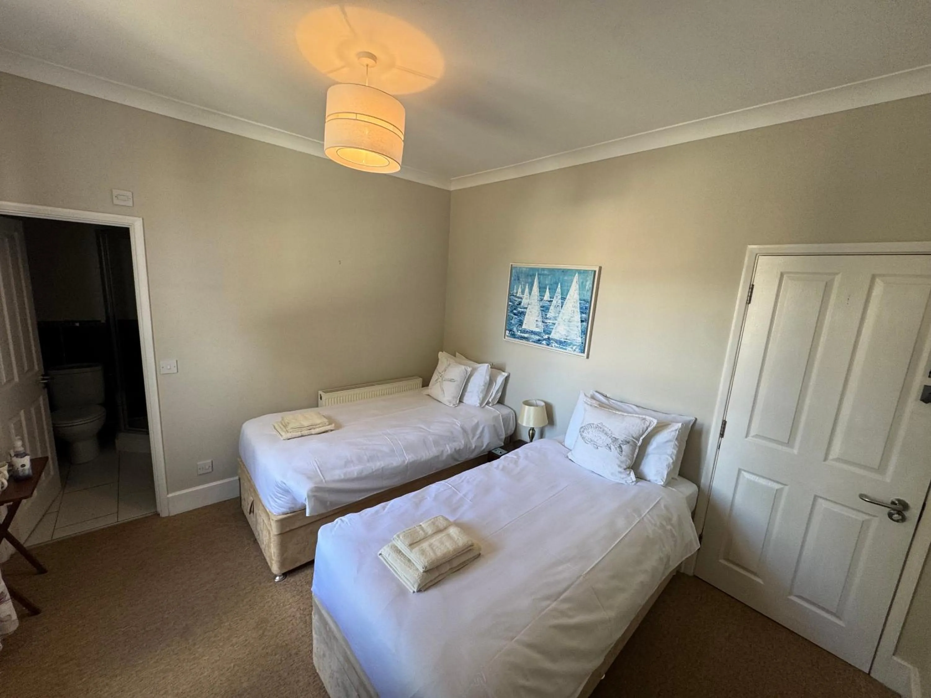 Bed in The Pilot Boat Inn, Isle of Wight