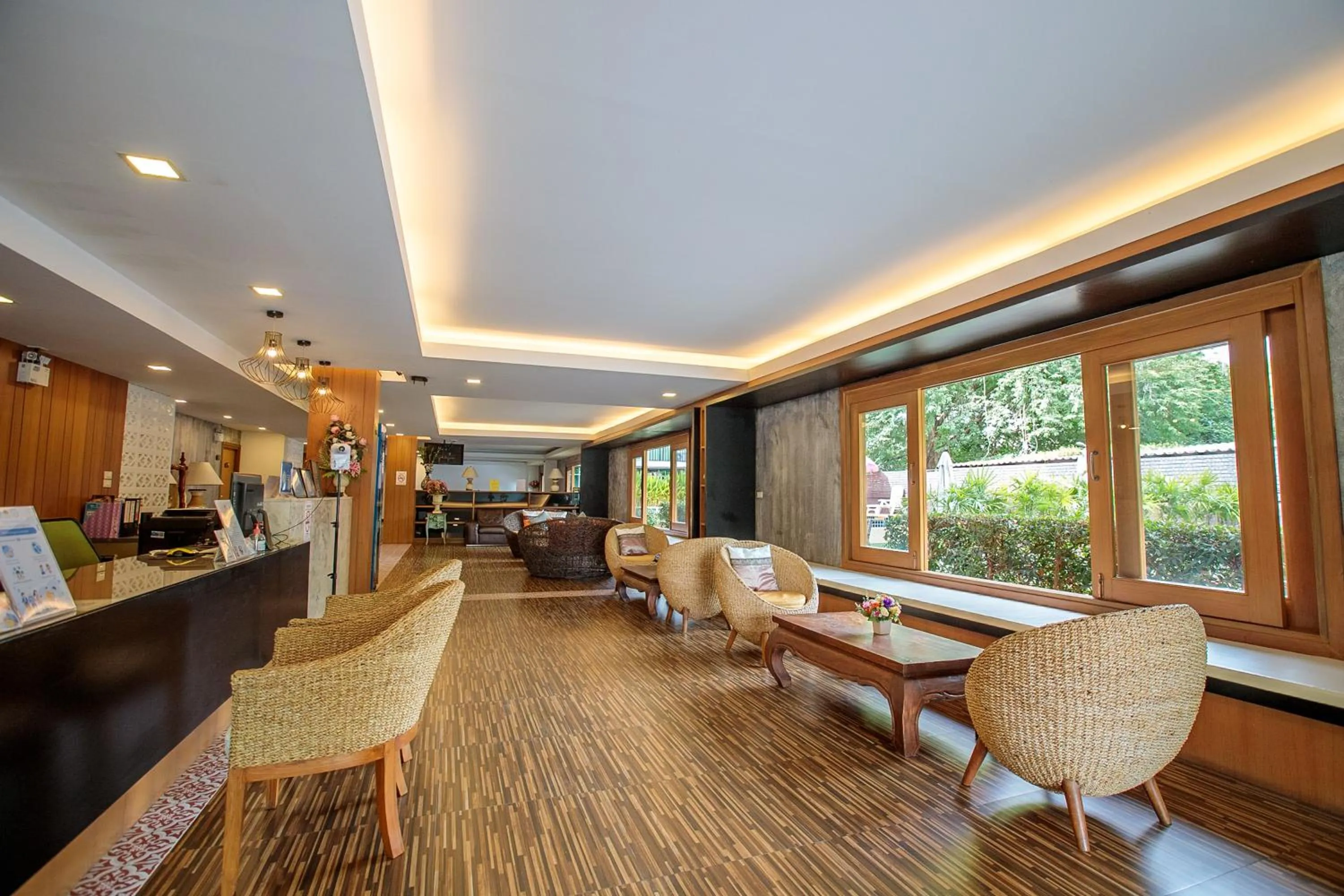 Lobby or reception in Huen Jao Ban Hotel