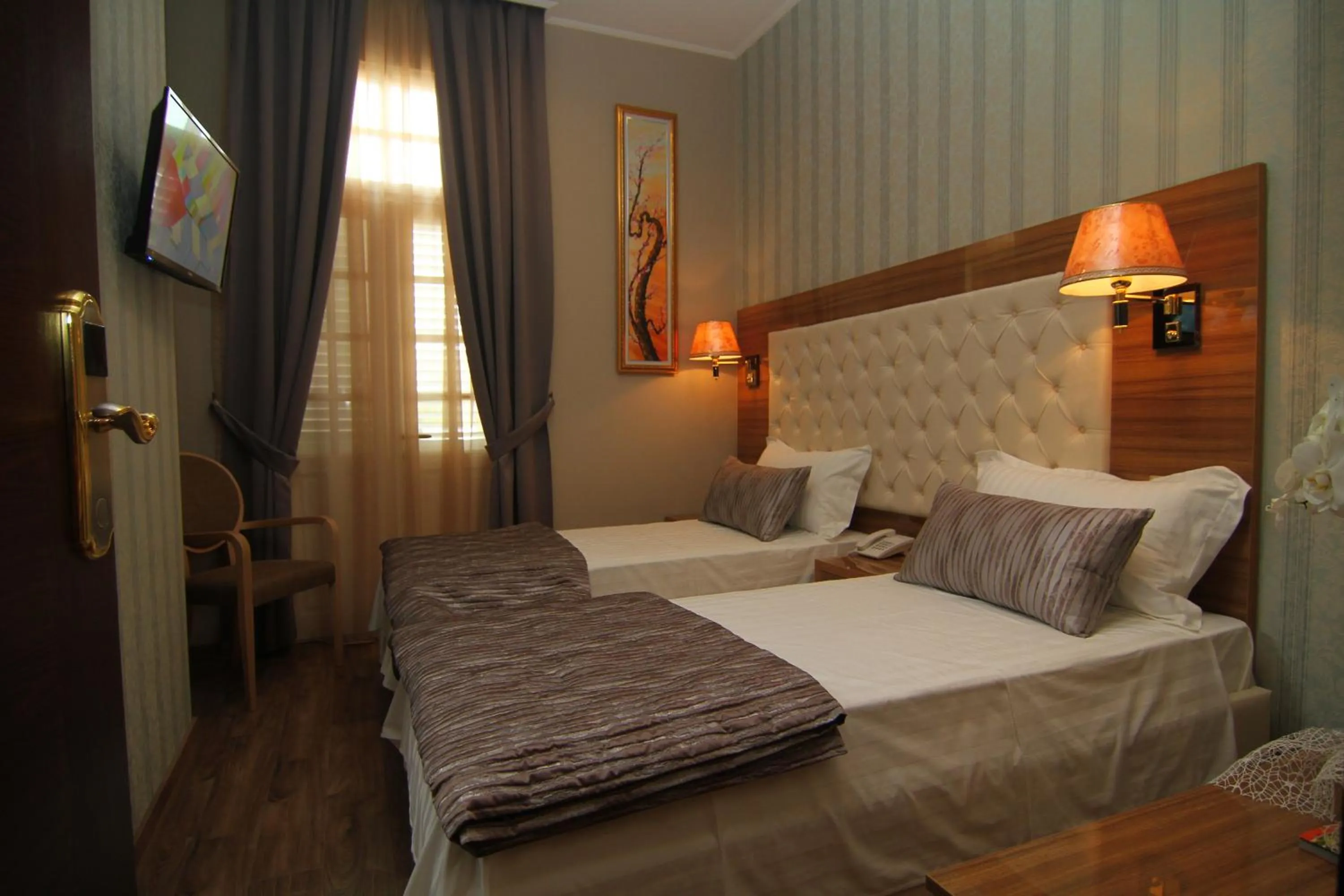 Bed in Hotel Boutique Restaurant Gloria