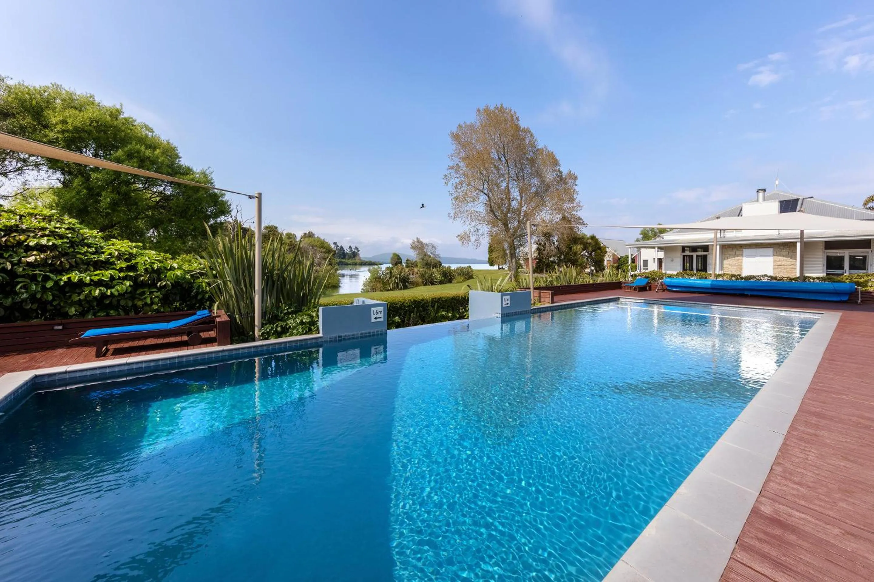 Swimming pool in Ramada Resort By Wyndham Rotorua Marama