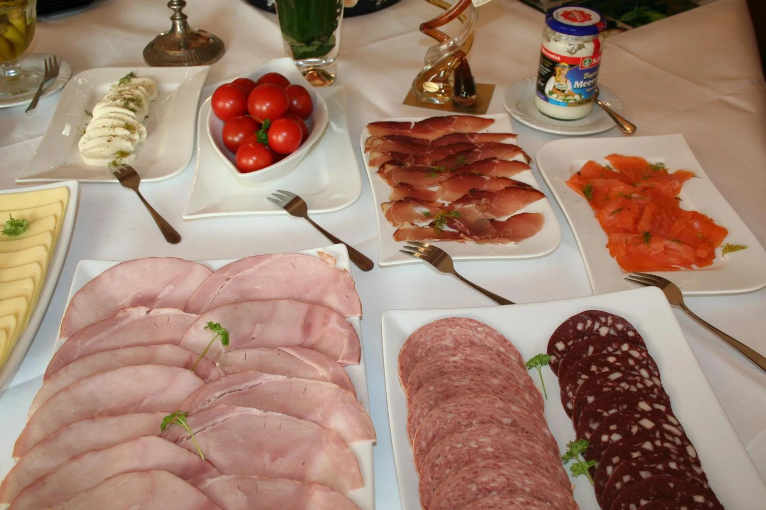 Food and drinks in Landhotel Margaretenhof