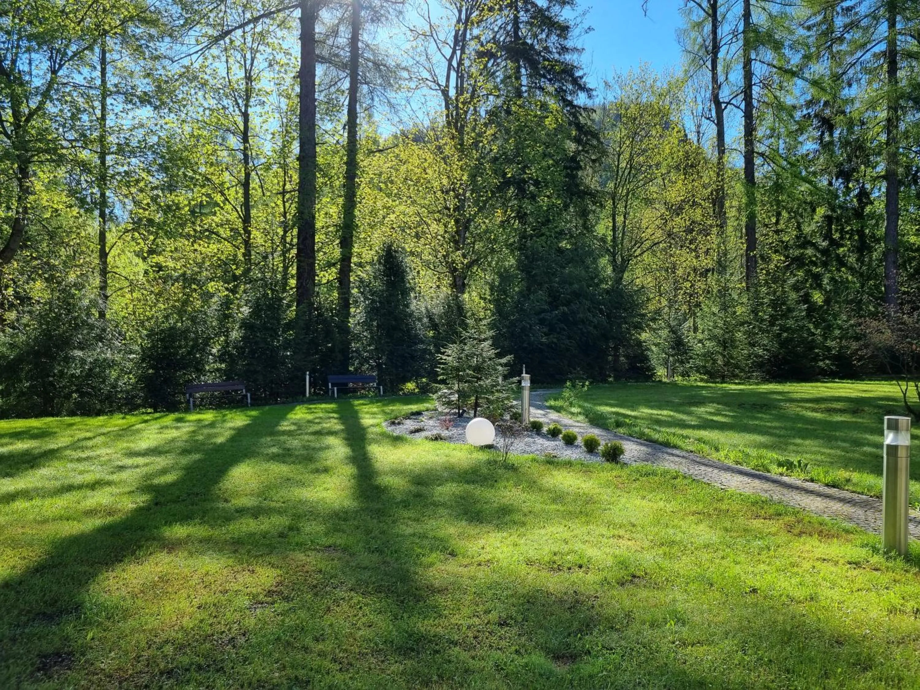 Garden in Hotel Murowanica