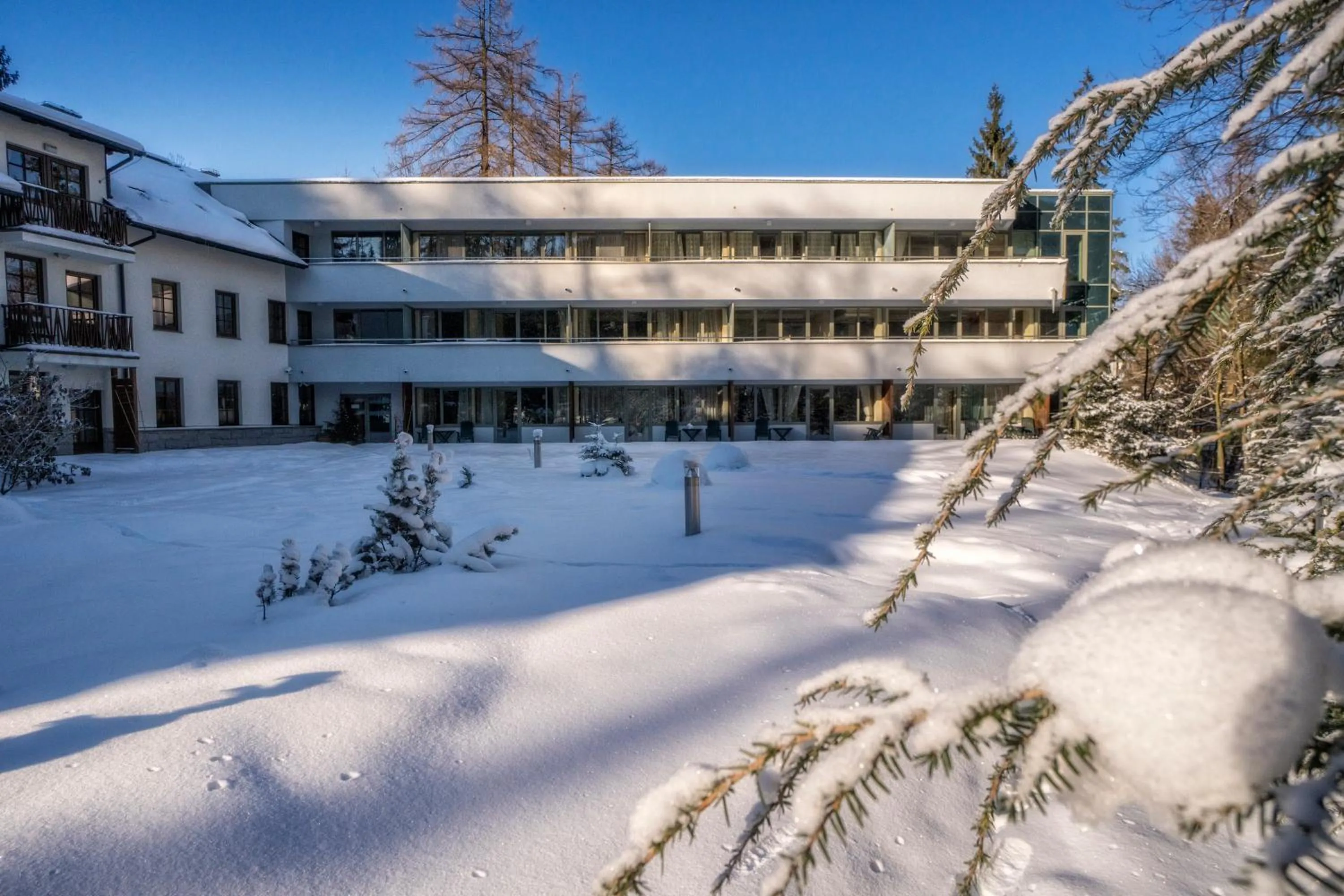 Property building in Hotel Murowanica