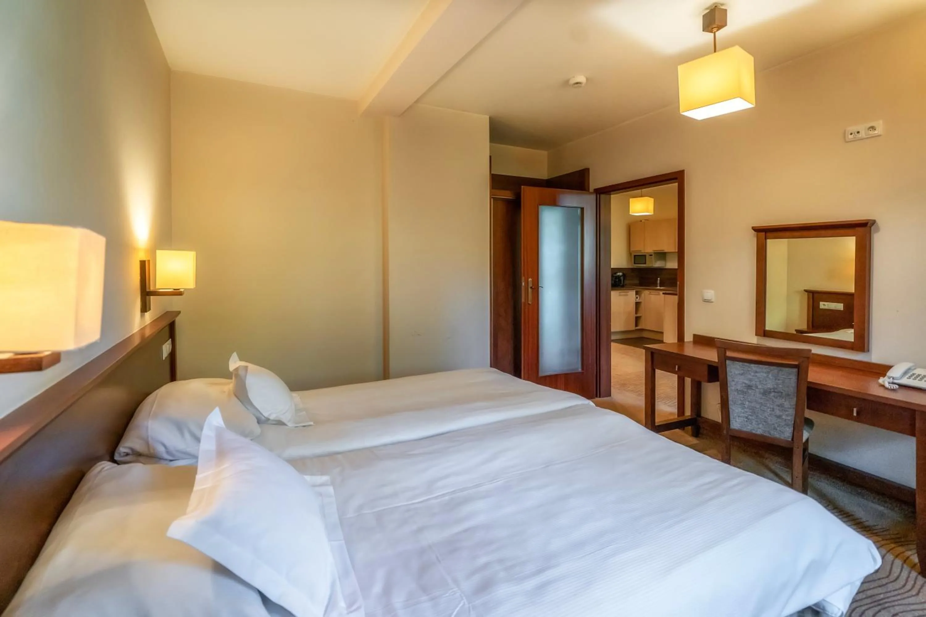 Bed in Hotel Murowanica