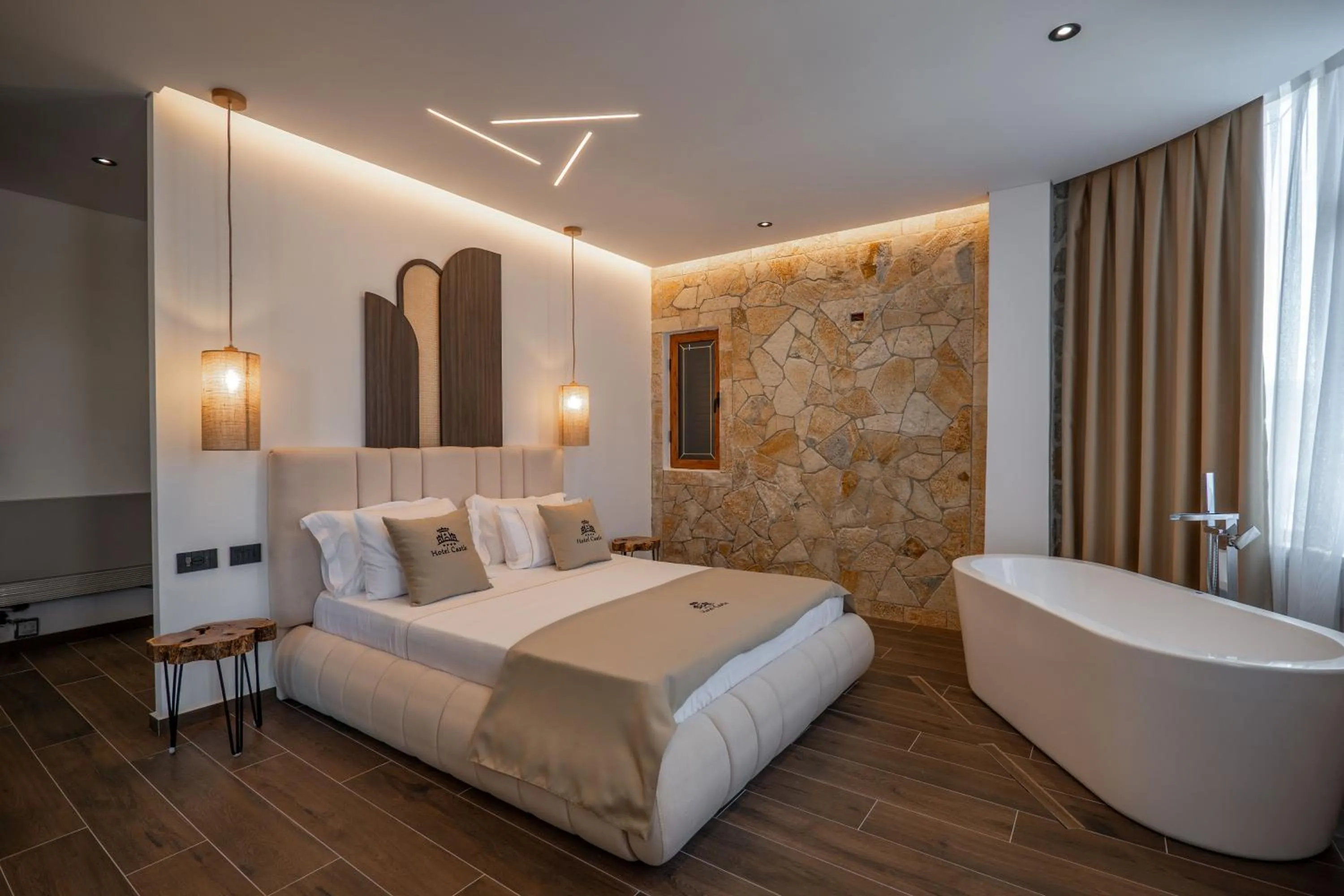 Bedroom, Bed in Hotel Castle