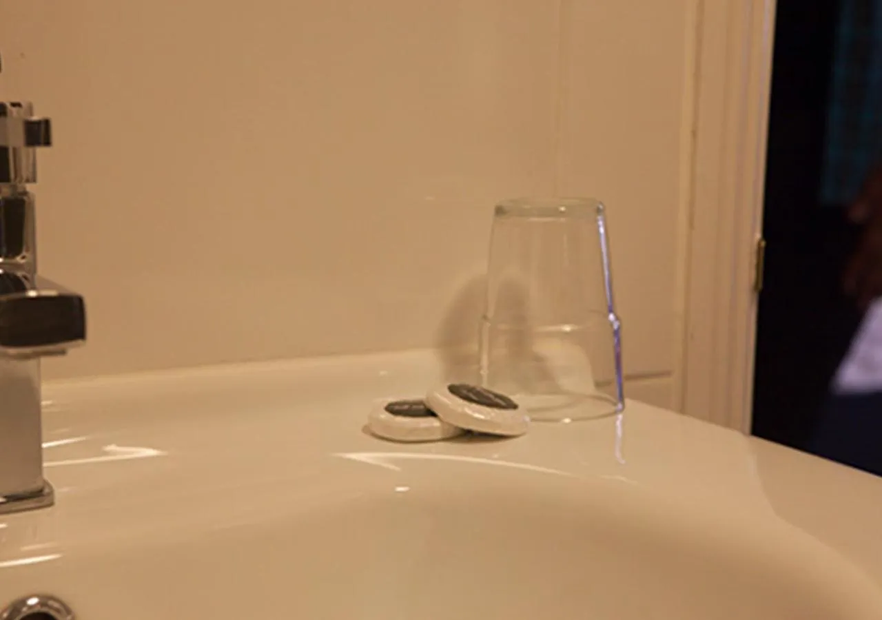 Bathroom in Hotel 261