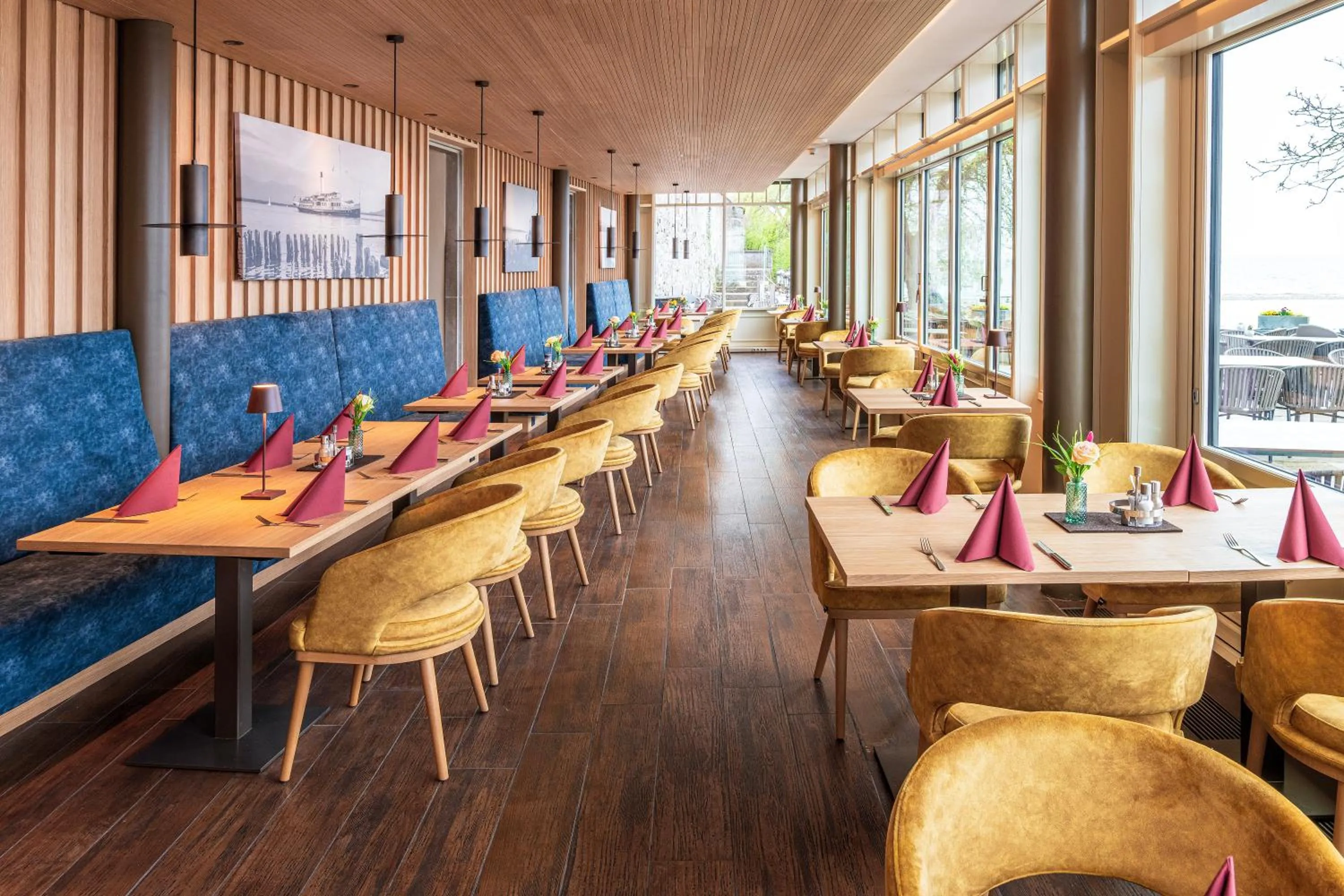 Restaurant/places to eat in Schloss Hotel Wasserburg