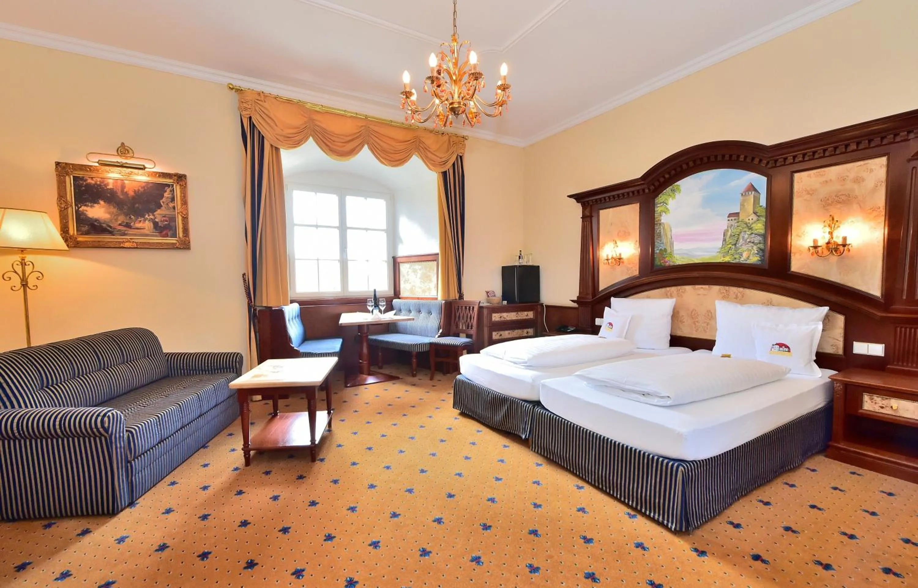Double Room for Single Use in Schloss Hotel Wasserburg
