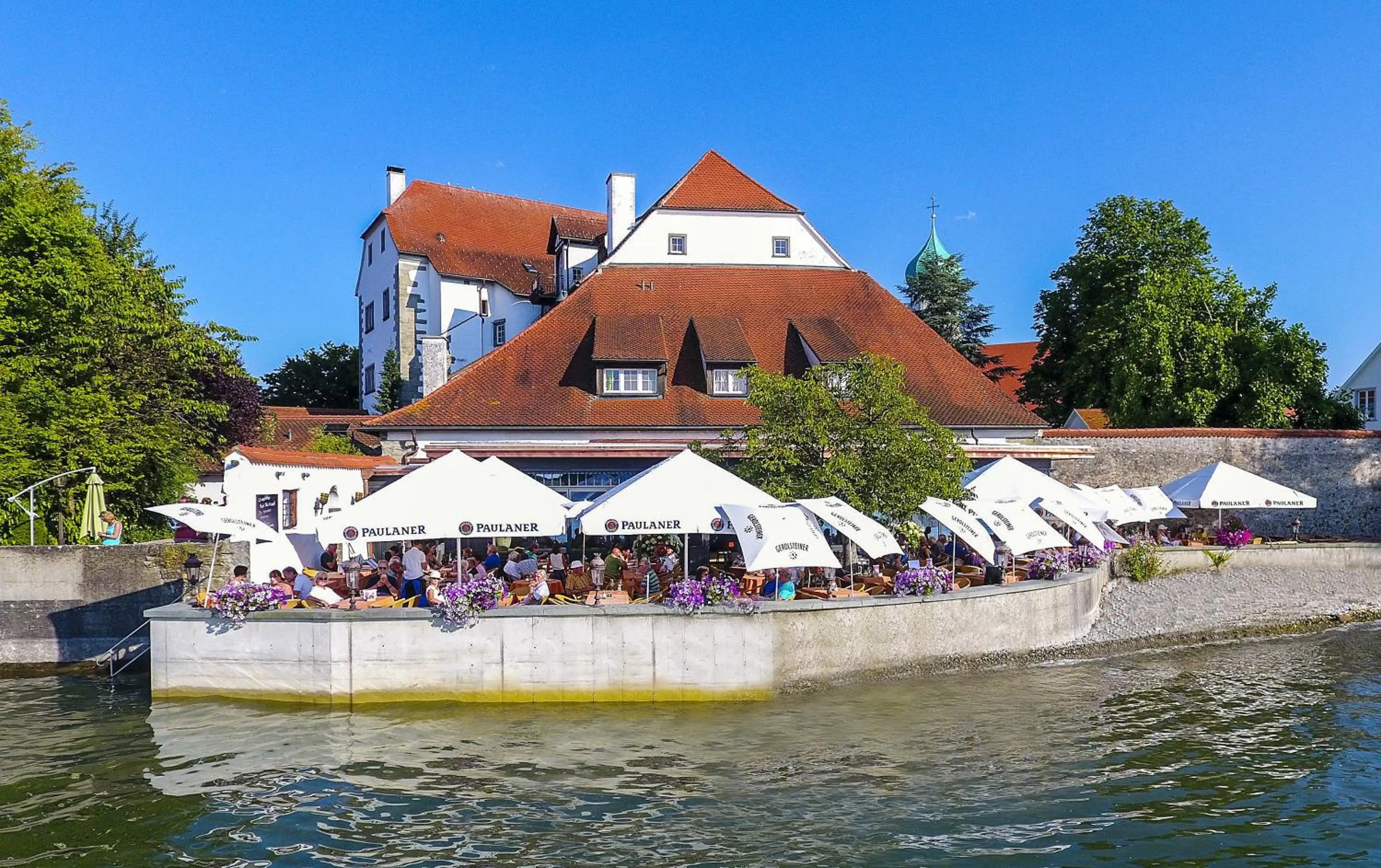 Balcony/Terrace in Schloss Hotel Wasserburg
