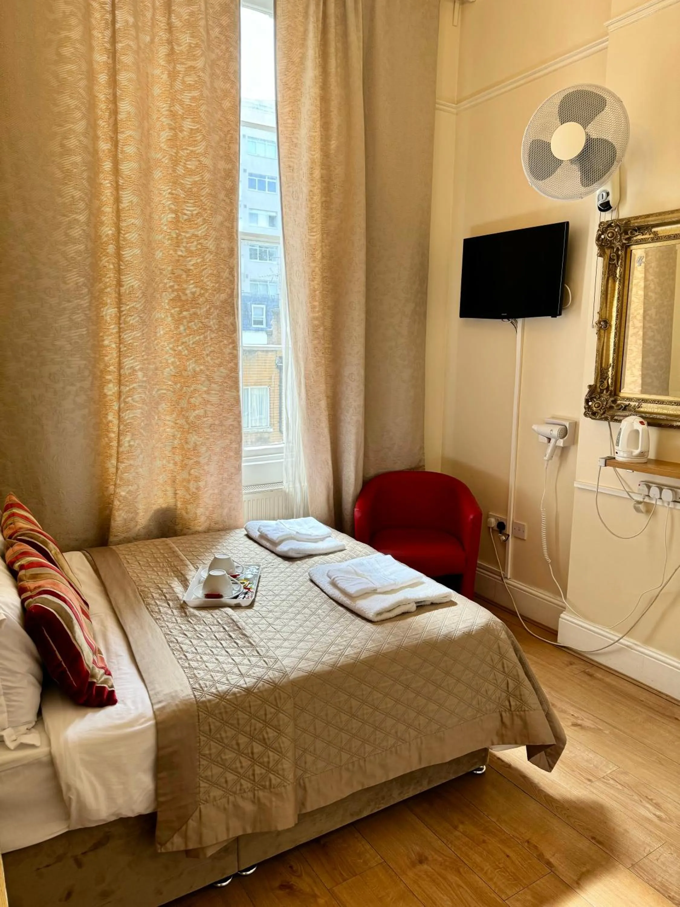 Bed in ABC Hyde Park Hotel