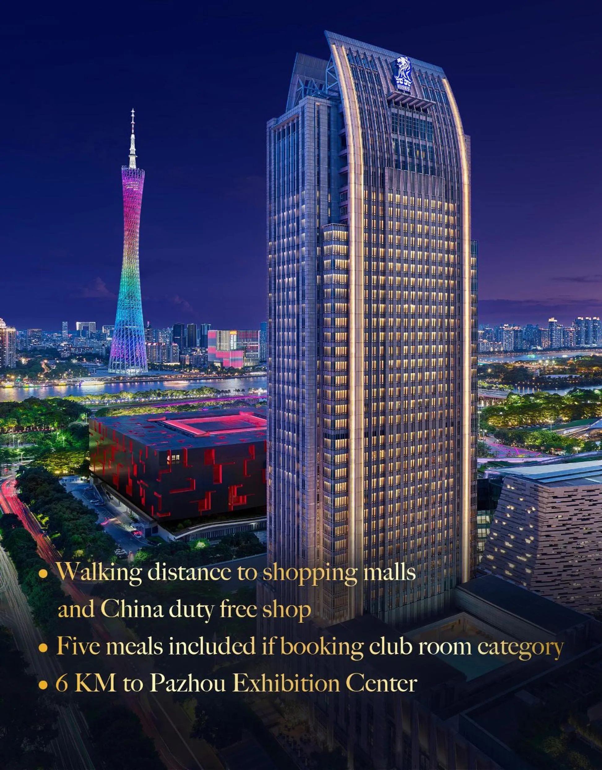 Property building in The Ritz-Carlton, Guangzhou