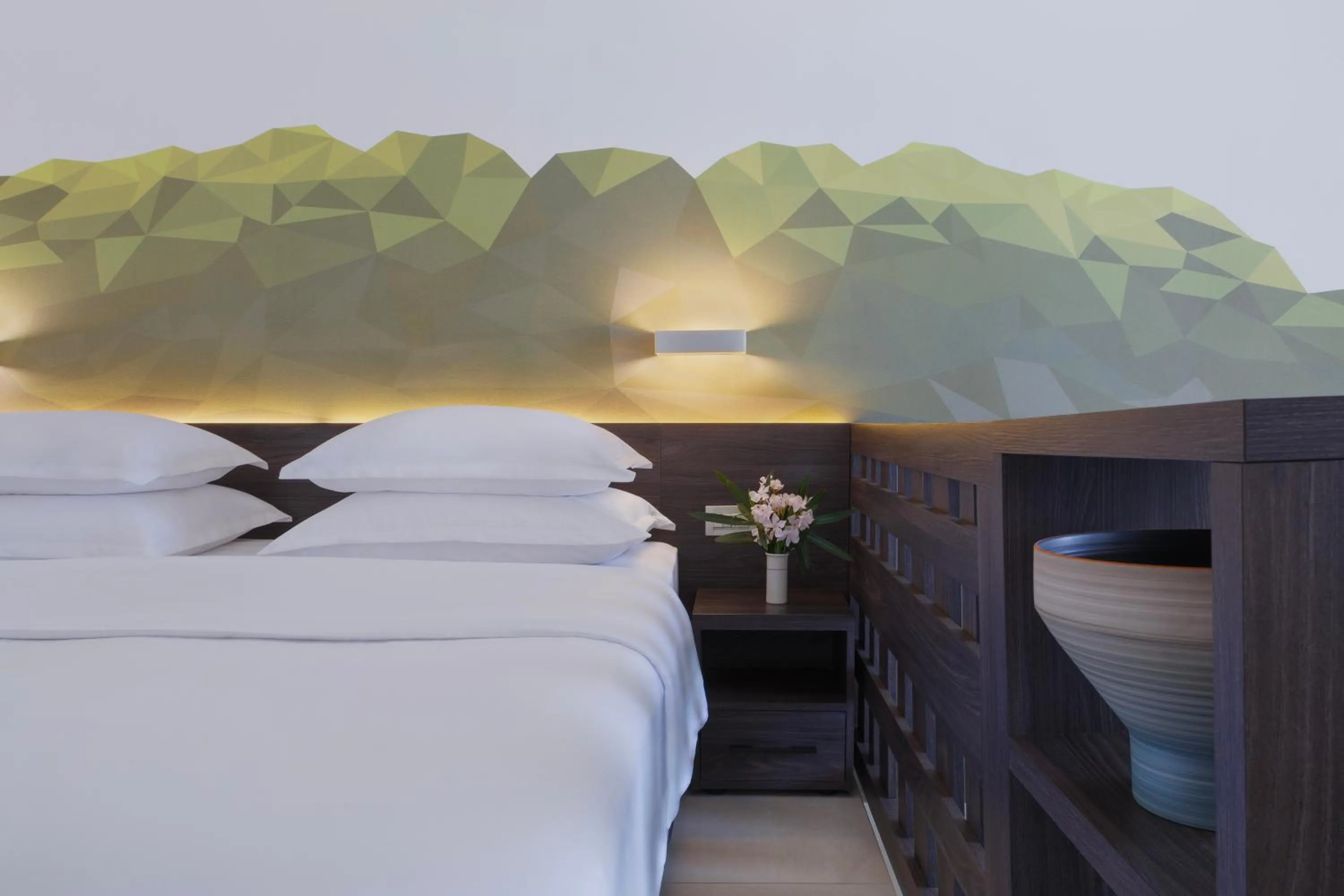 Bed in Bluesun Hotel Alga