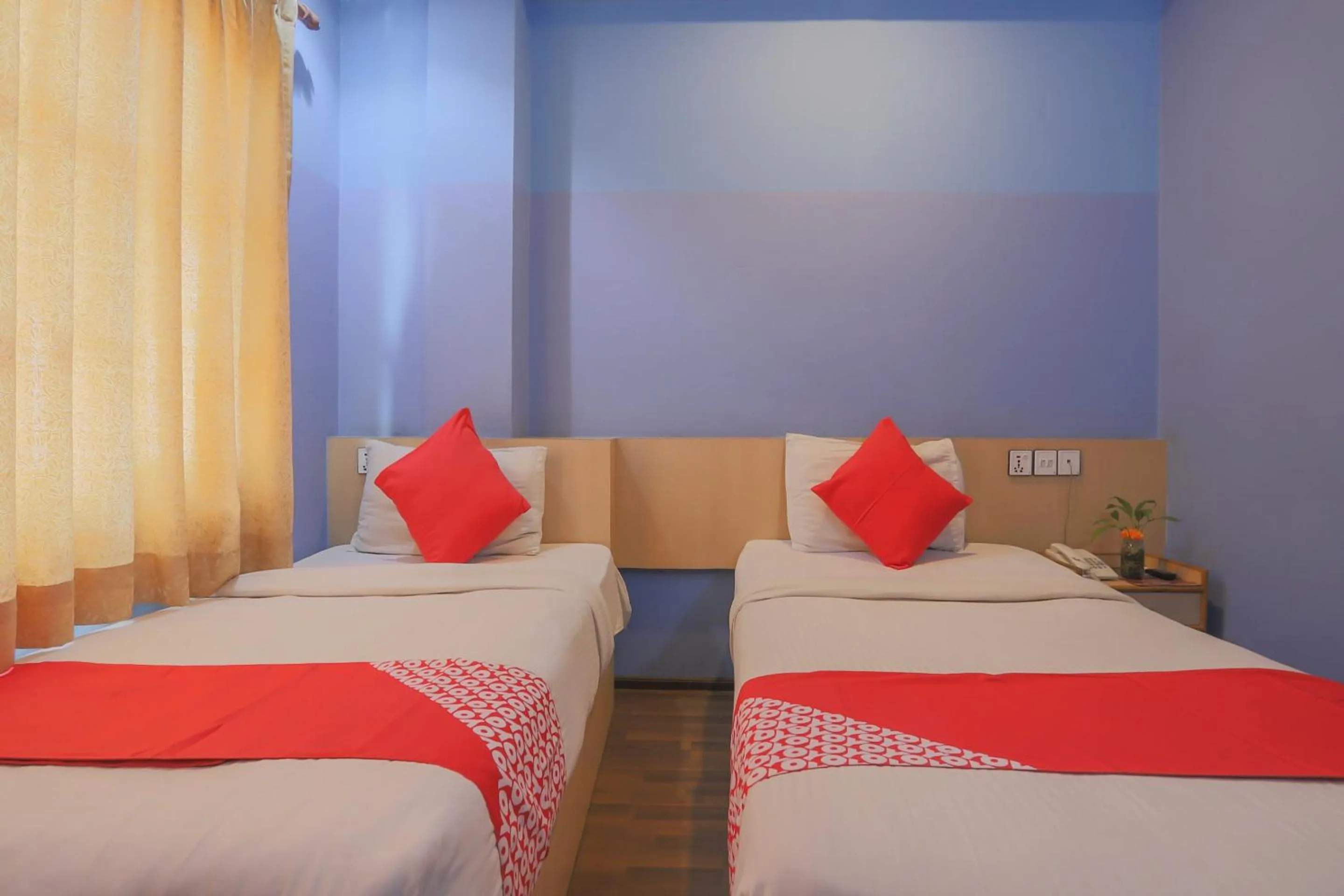 Bedroom, Bed in OYO 789 Hotel Shivam Plaza