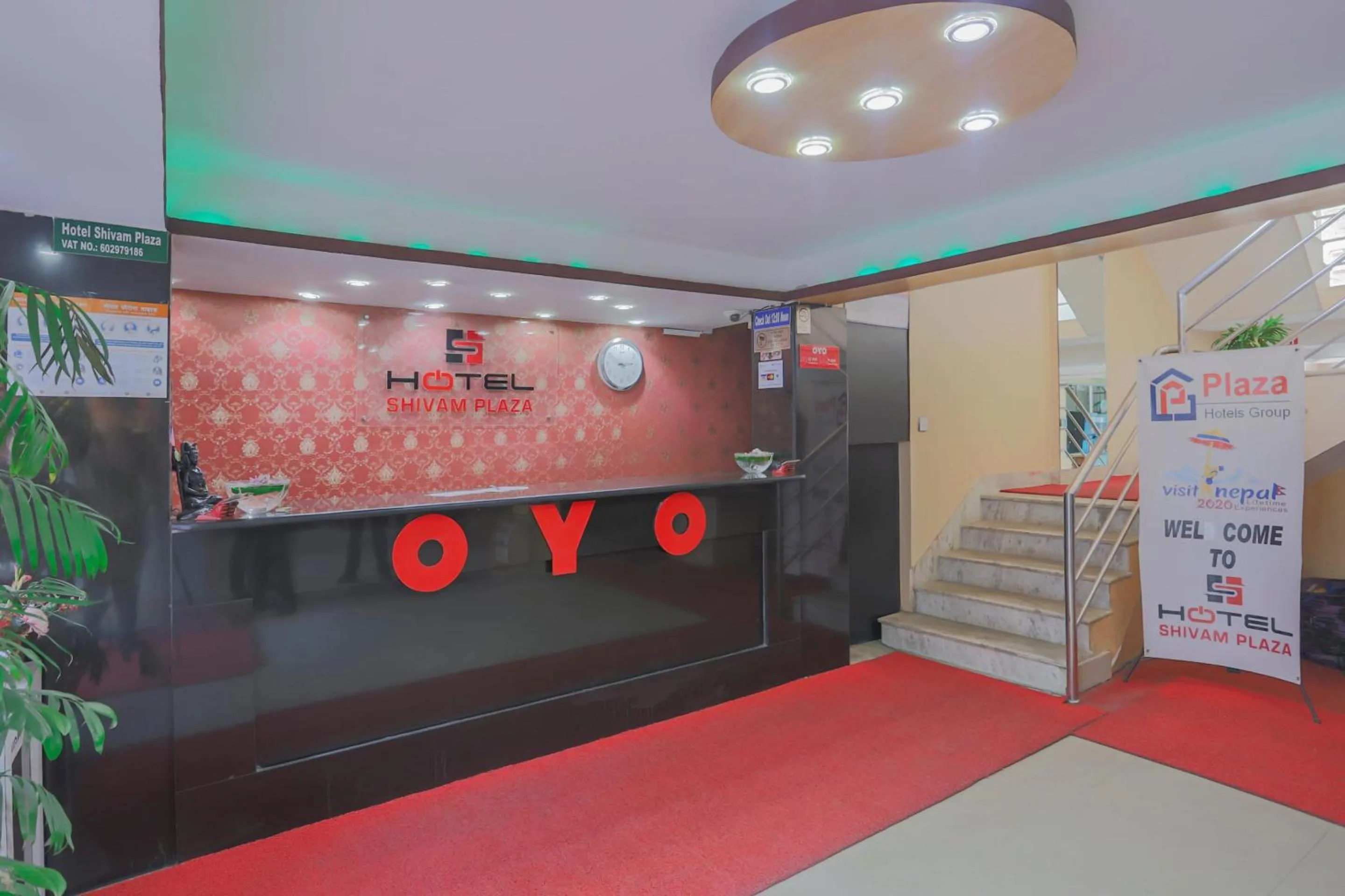 Lobby or reception in OYO 789 Hotel Shivam Plaza