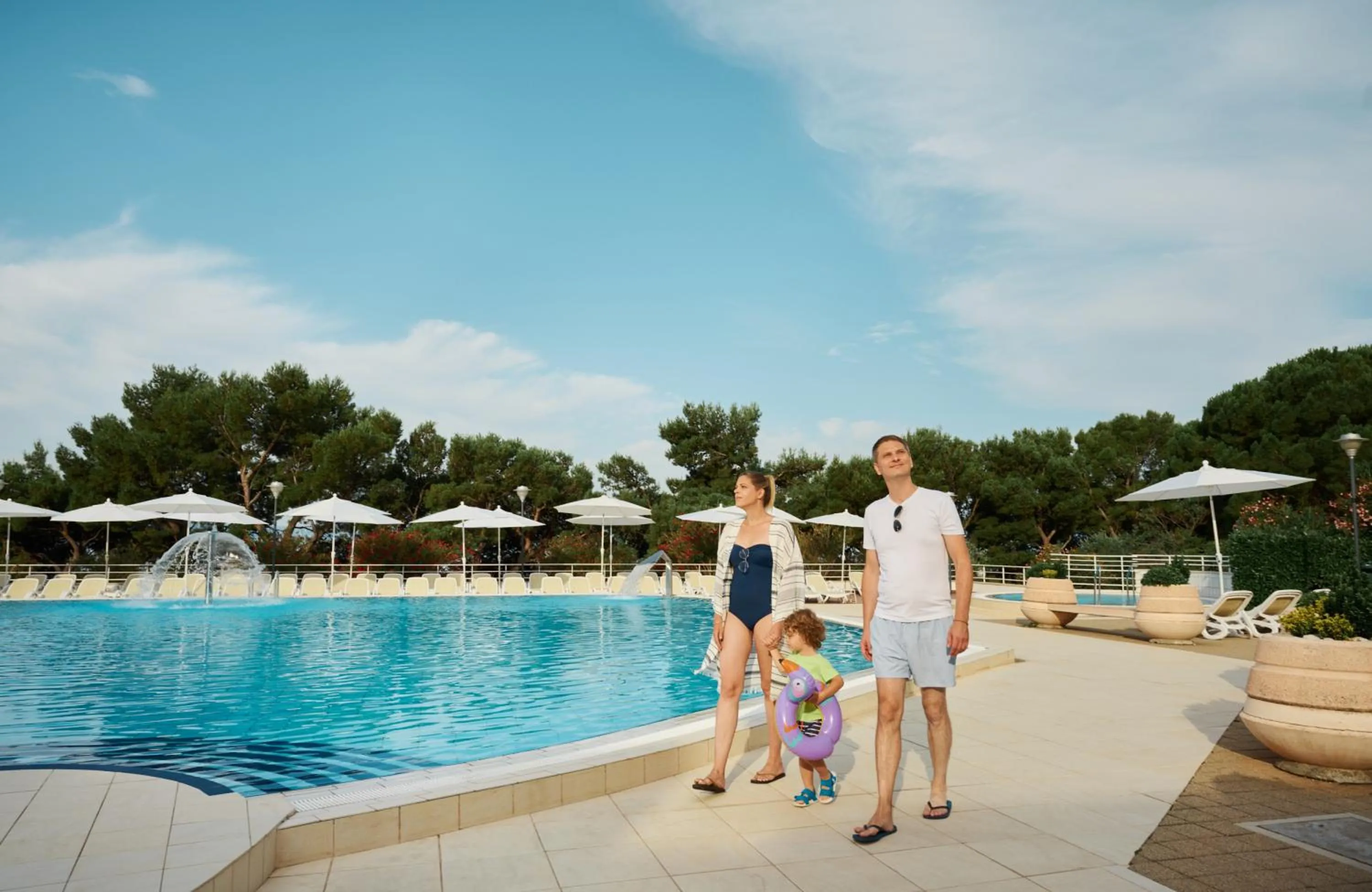 Swimming pool in Bluesun Holiday Village Afrodita