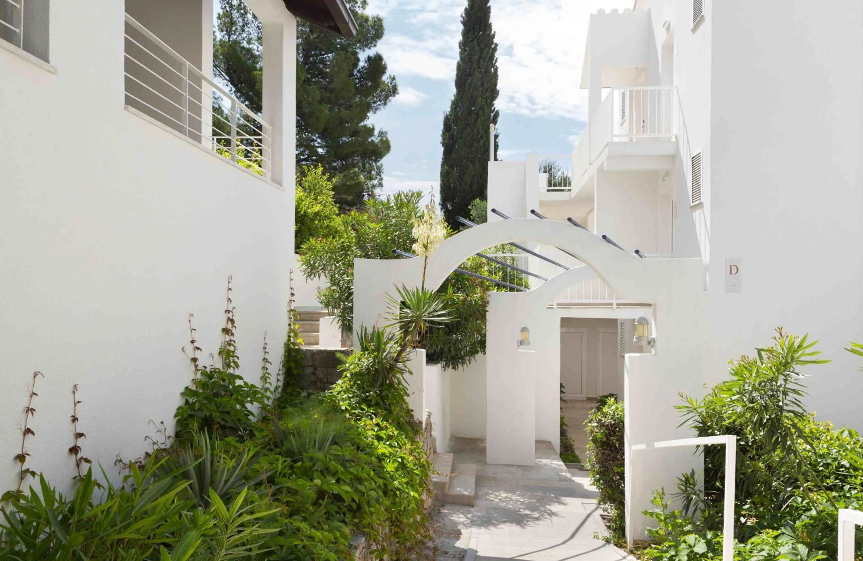 Garden in Bluesun Holiday Village Afrodita