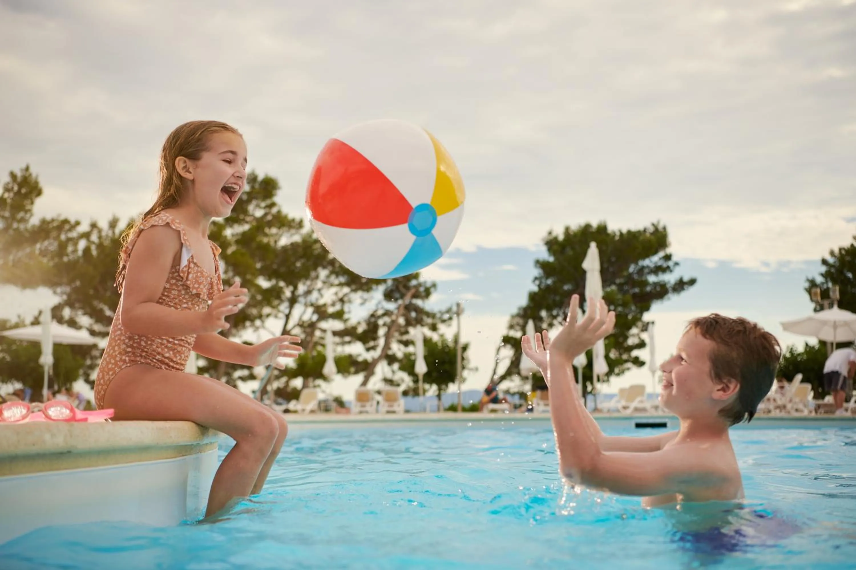 Family in Bluesun hotel Neptun - All inclusive