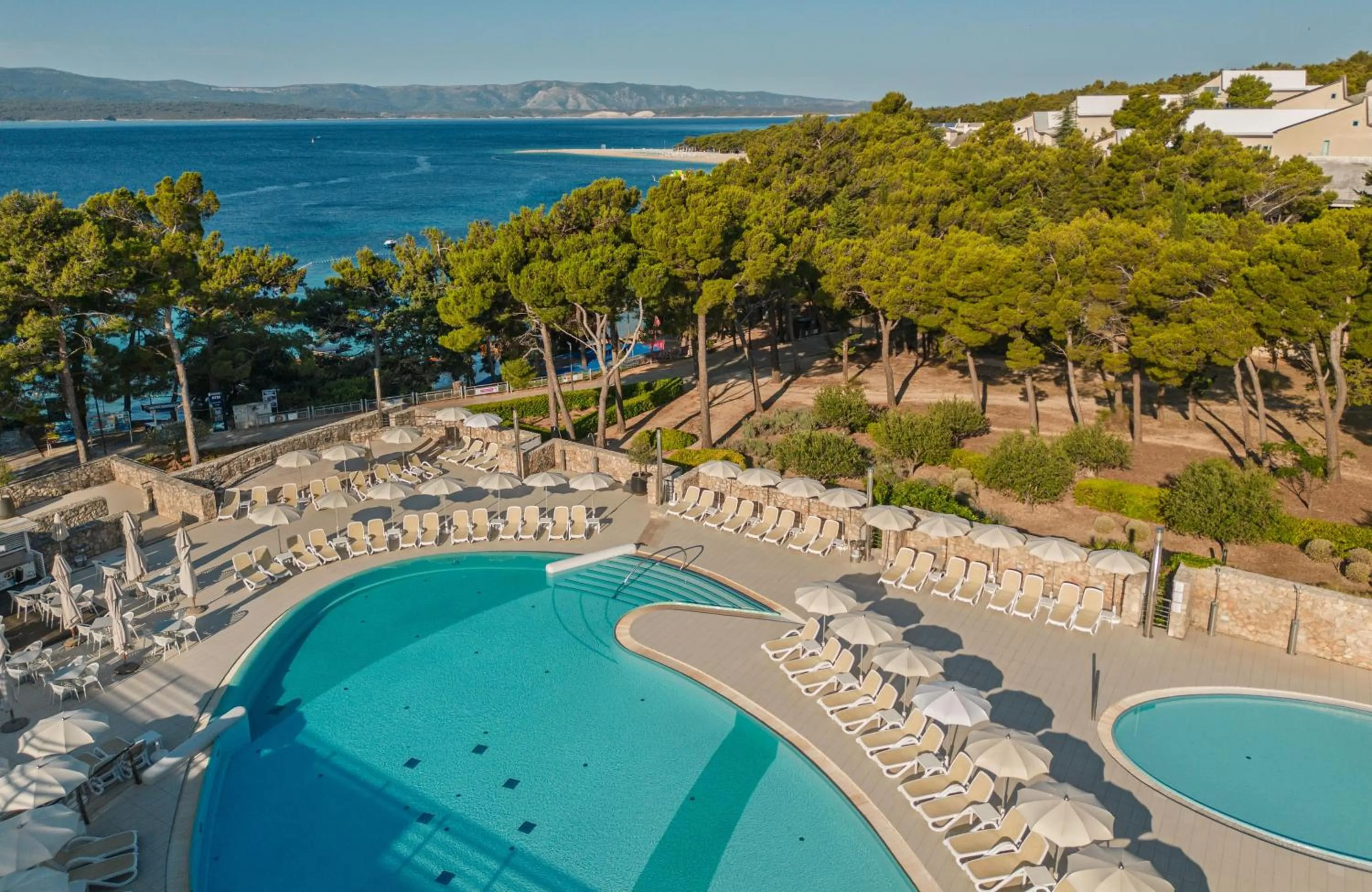 Swimming pool in Bluesun Hotel Elaphusa