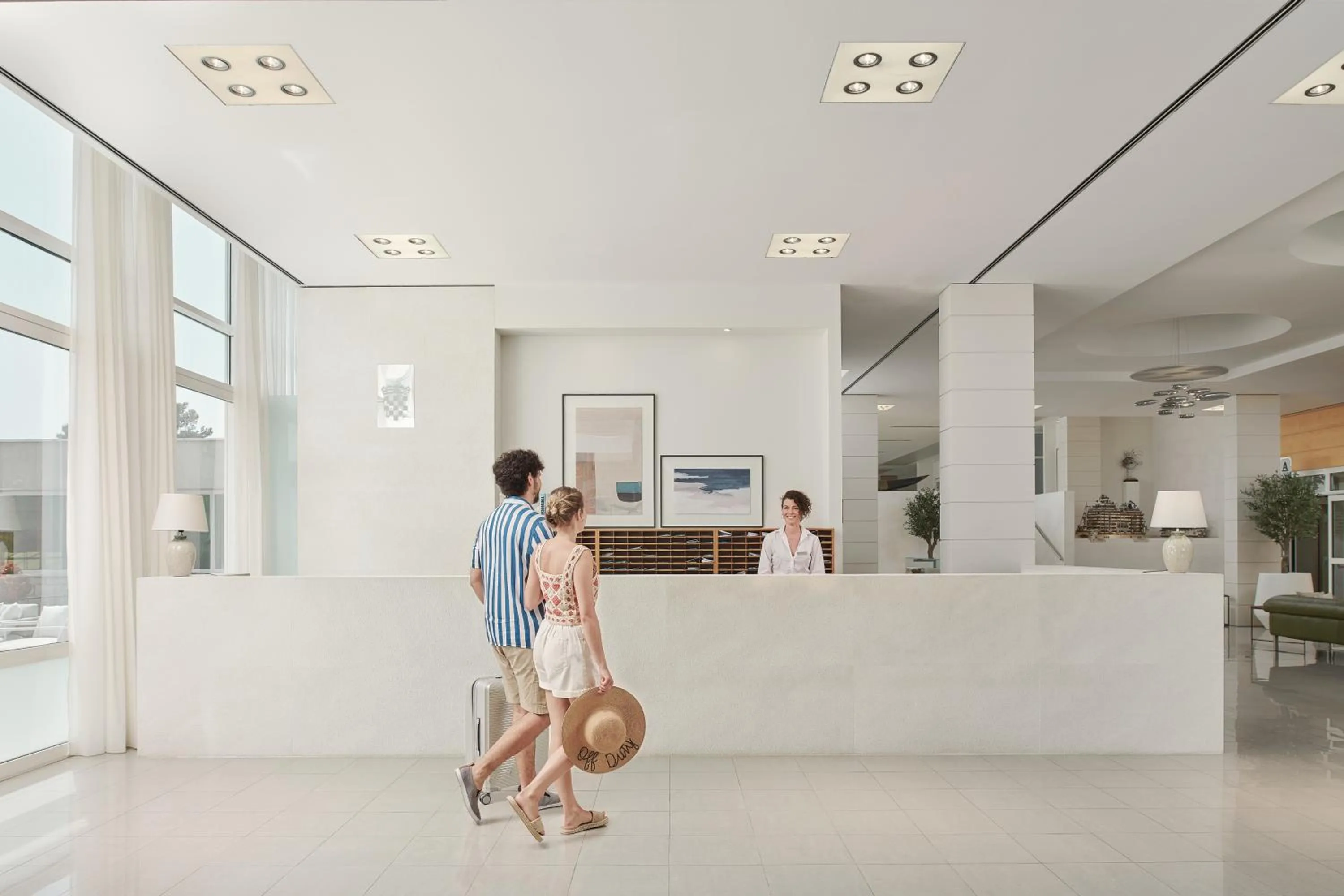 Lobby or reception in Bluesun Hotel Elaphusa