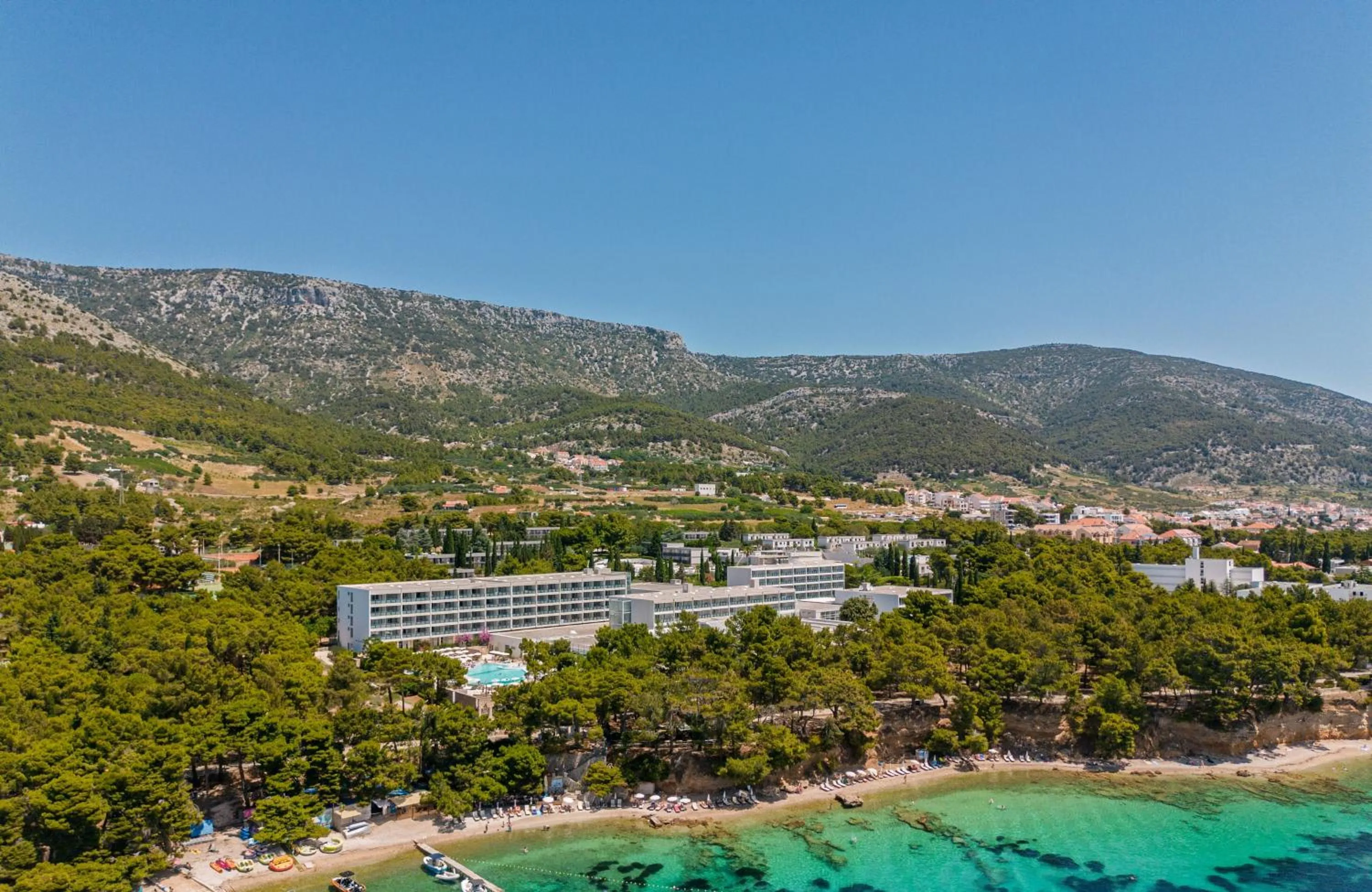 Property building in Bluesun Hotel Elaphusa