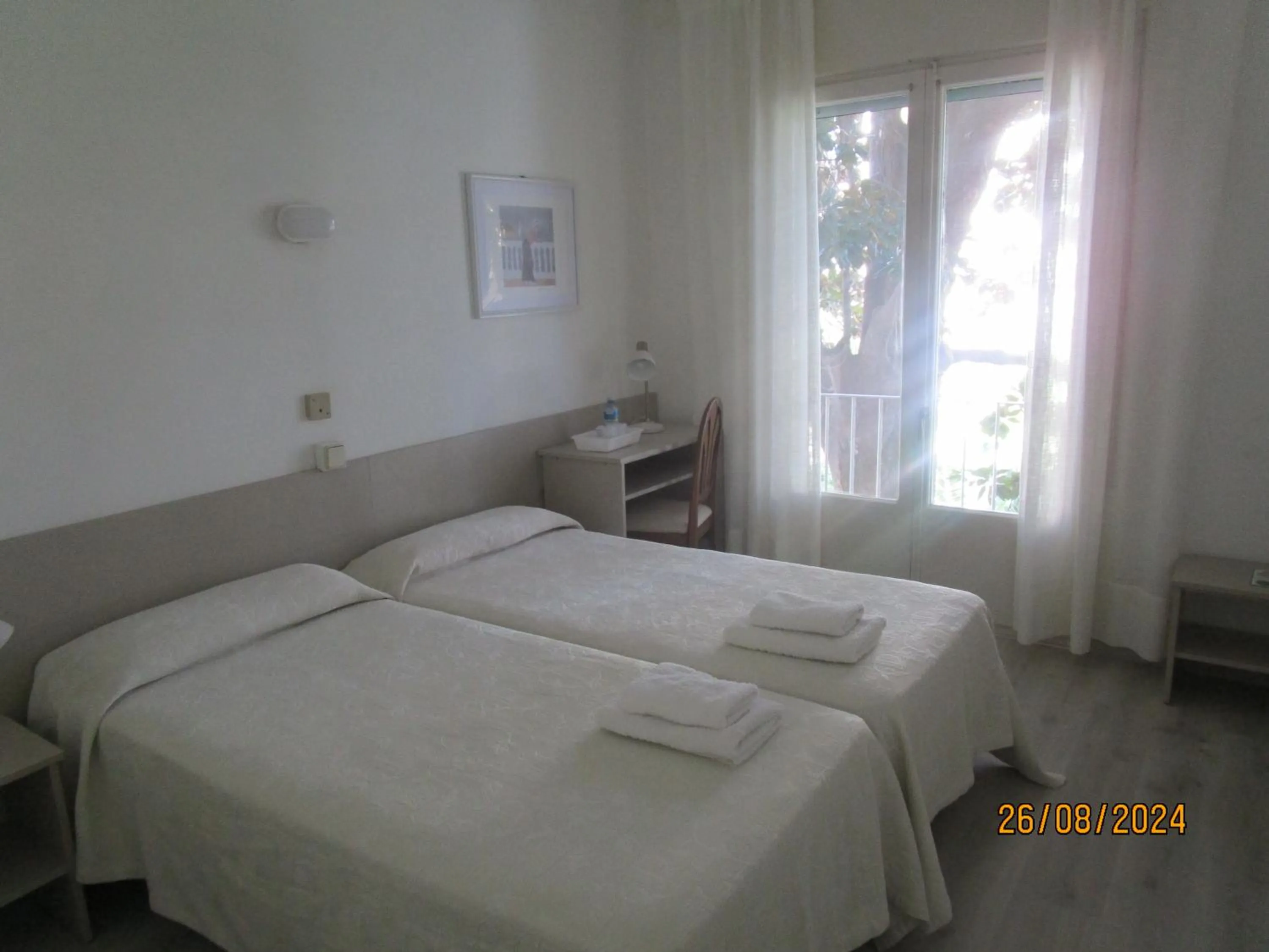 Bed in Hotel Apartaments Gesòria Porta Ferrada