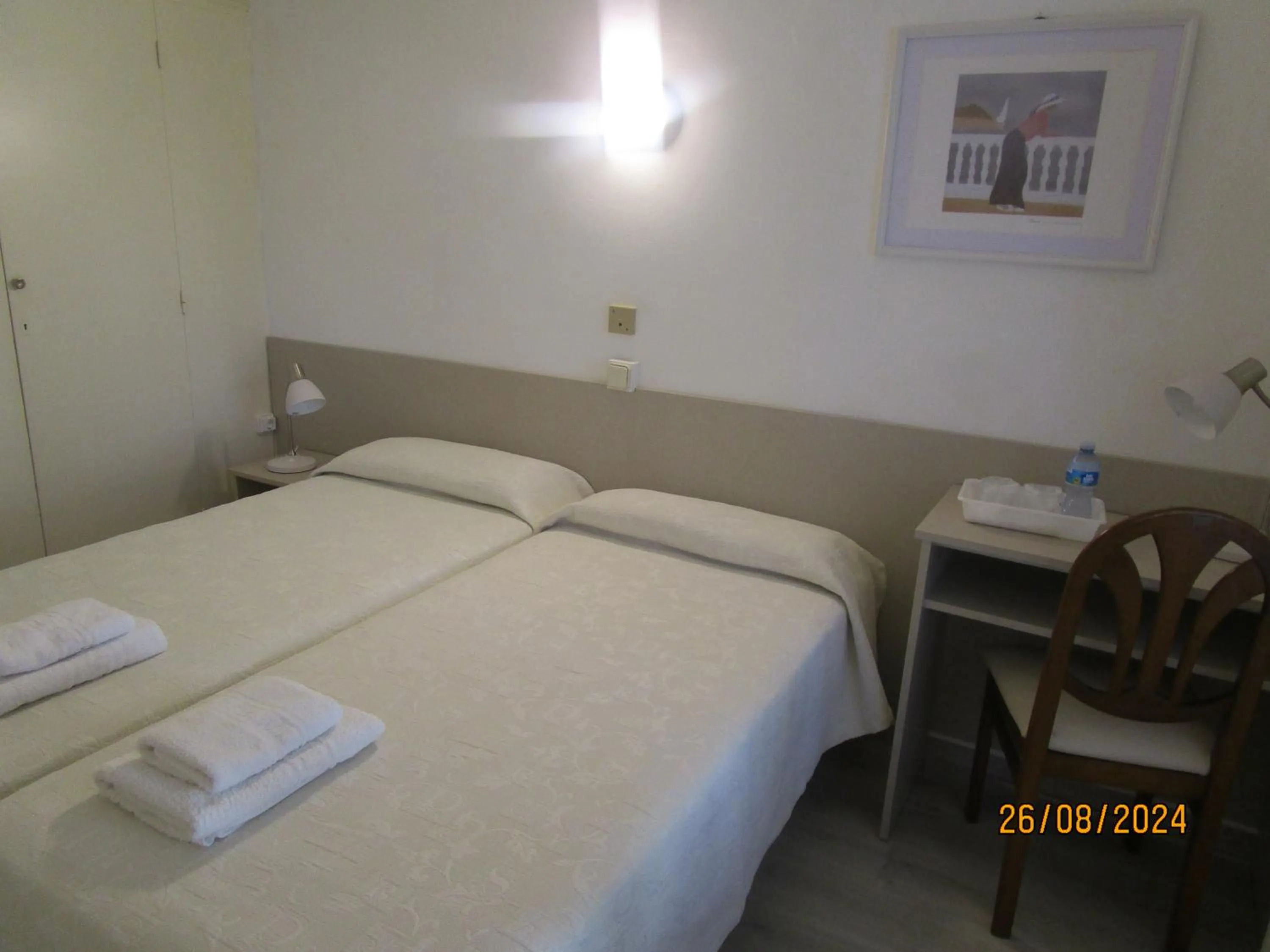 Bed in Hotel Apartaments Gesòria Porta Ferrada