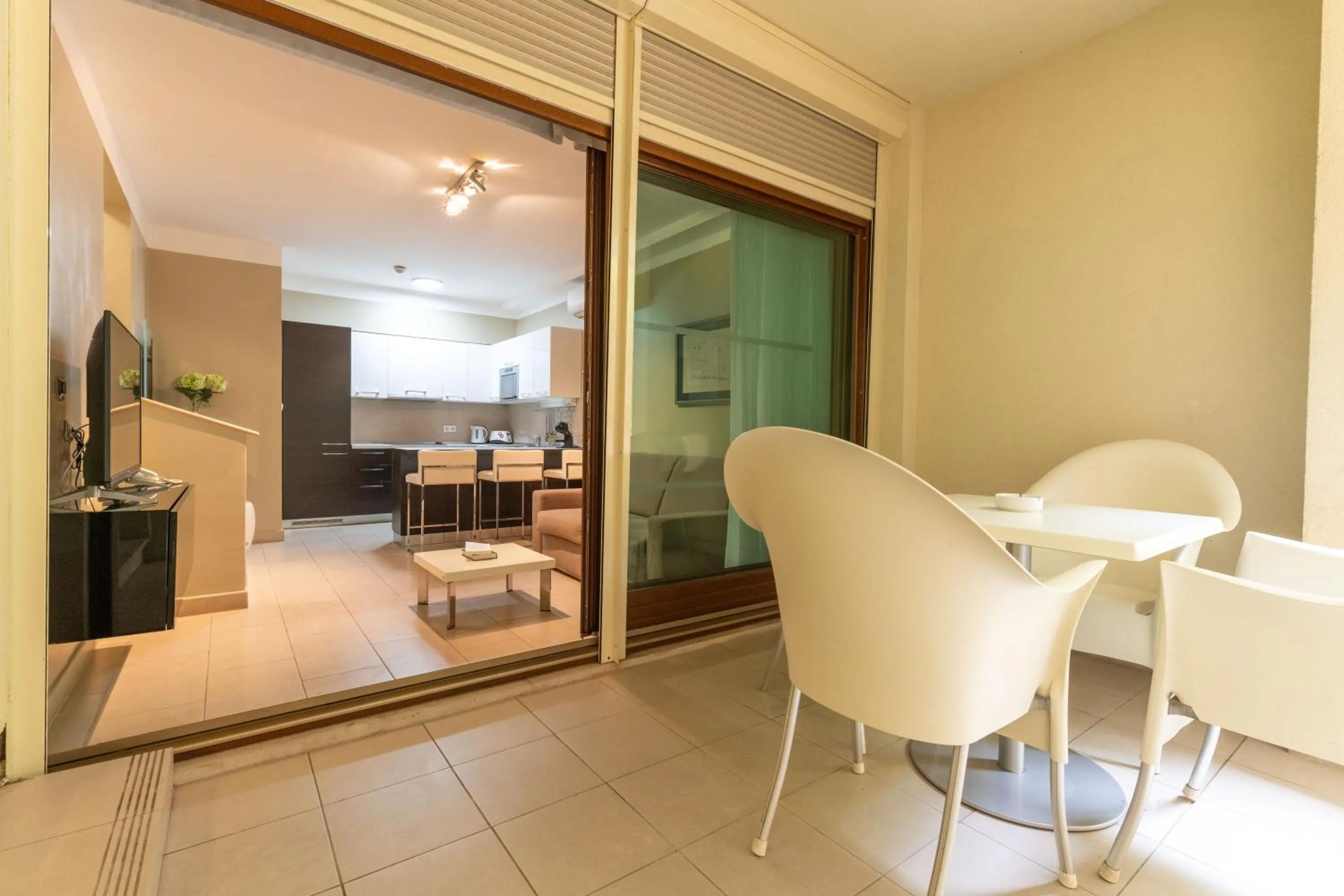 Patio in The Residence Aparthotel