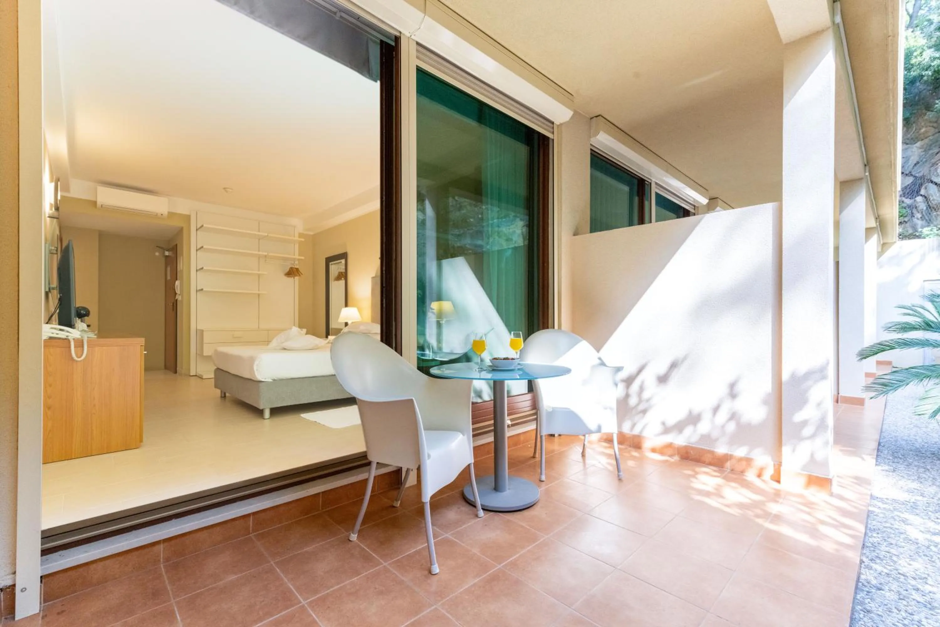 Patio in The Residence Aparthotel