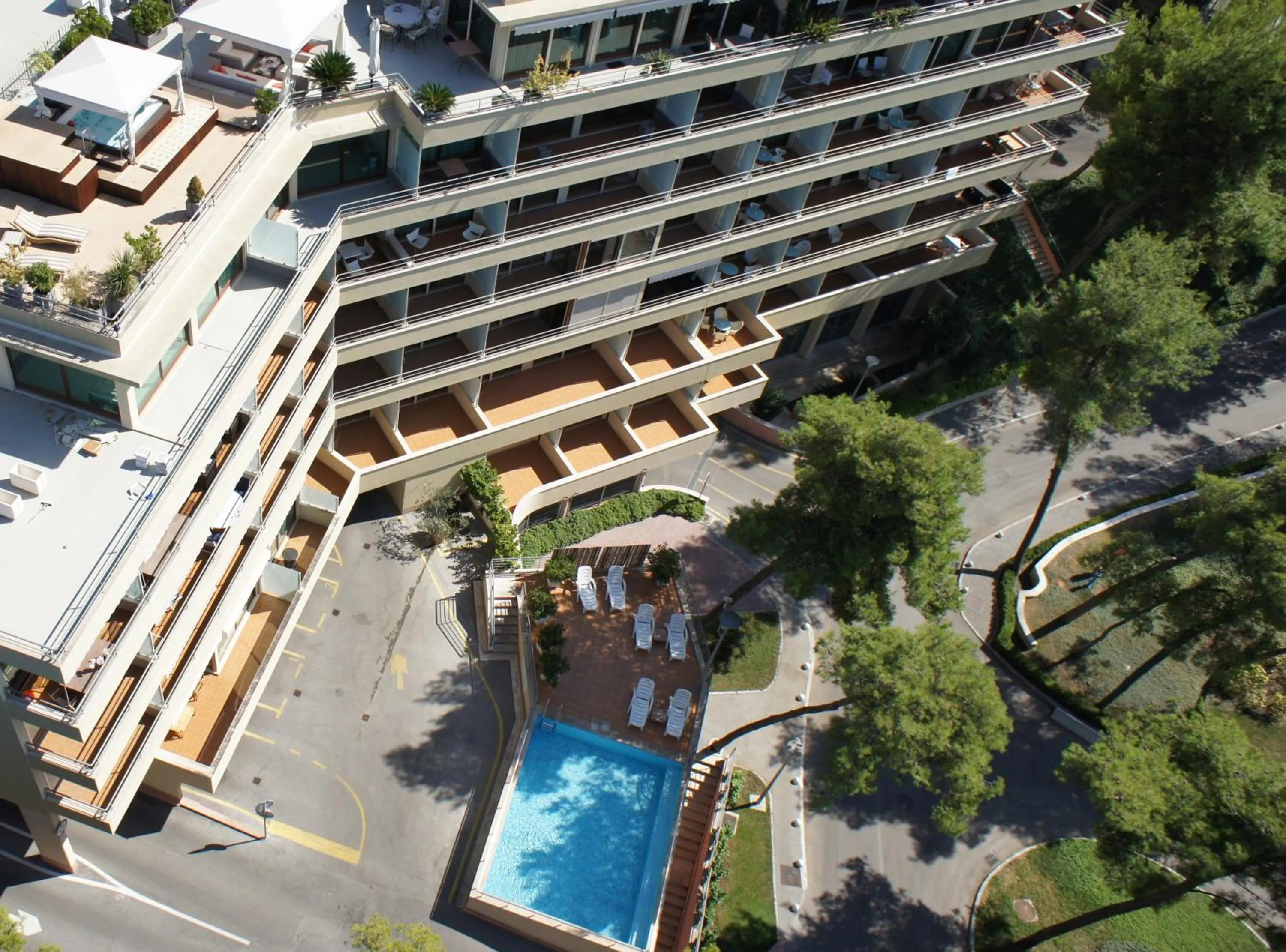 Property building in The Residence Aparthotel