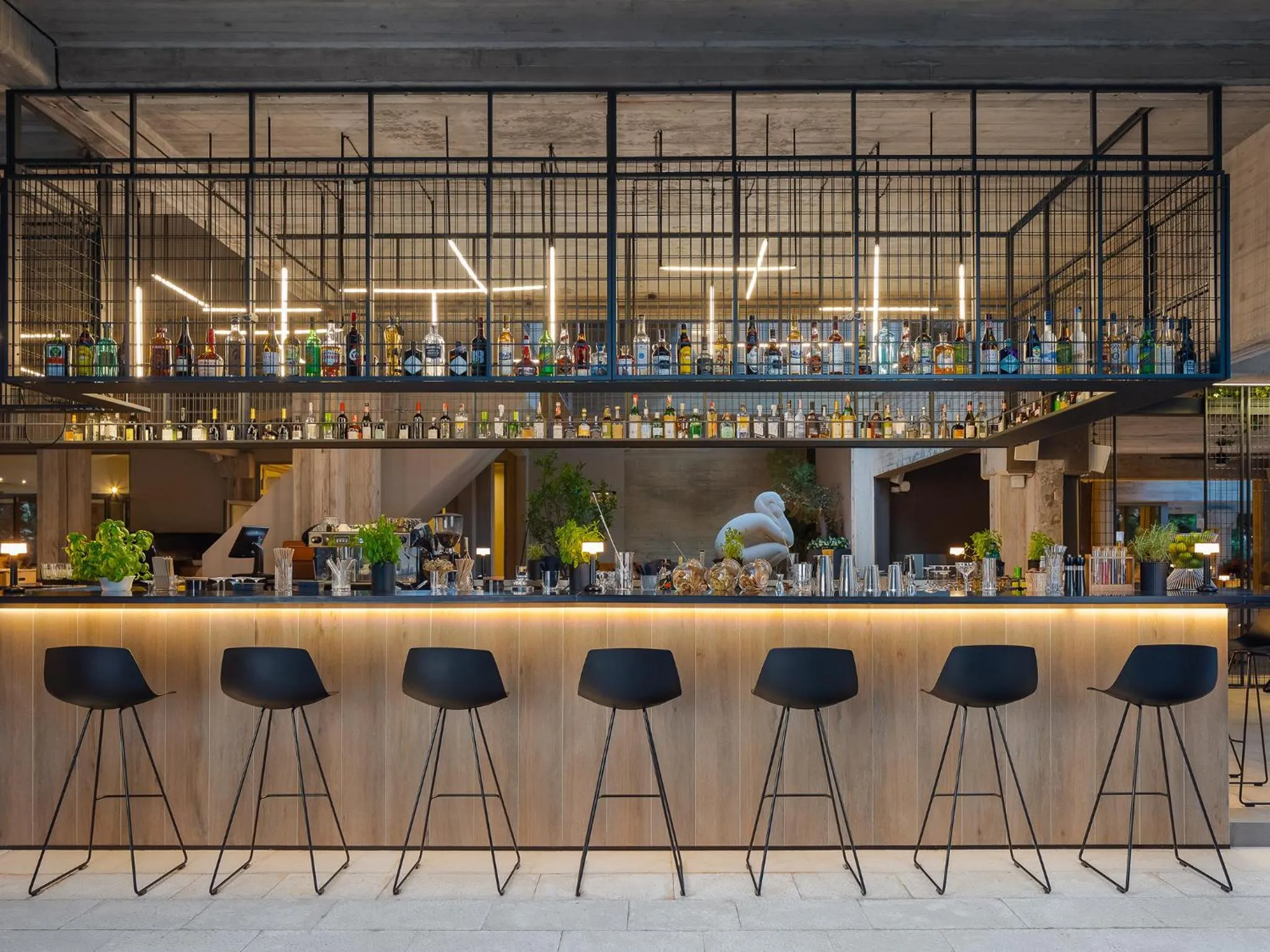 Lounge or bar in Bluesun Hotel Soline