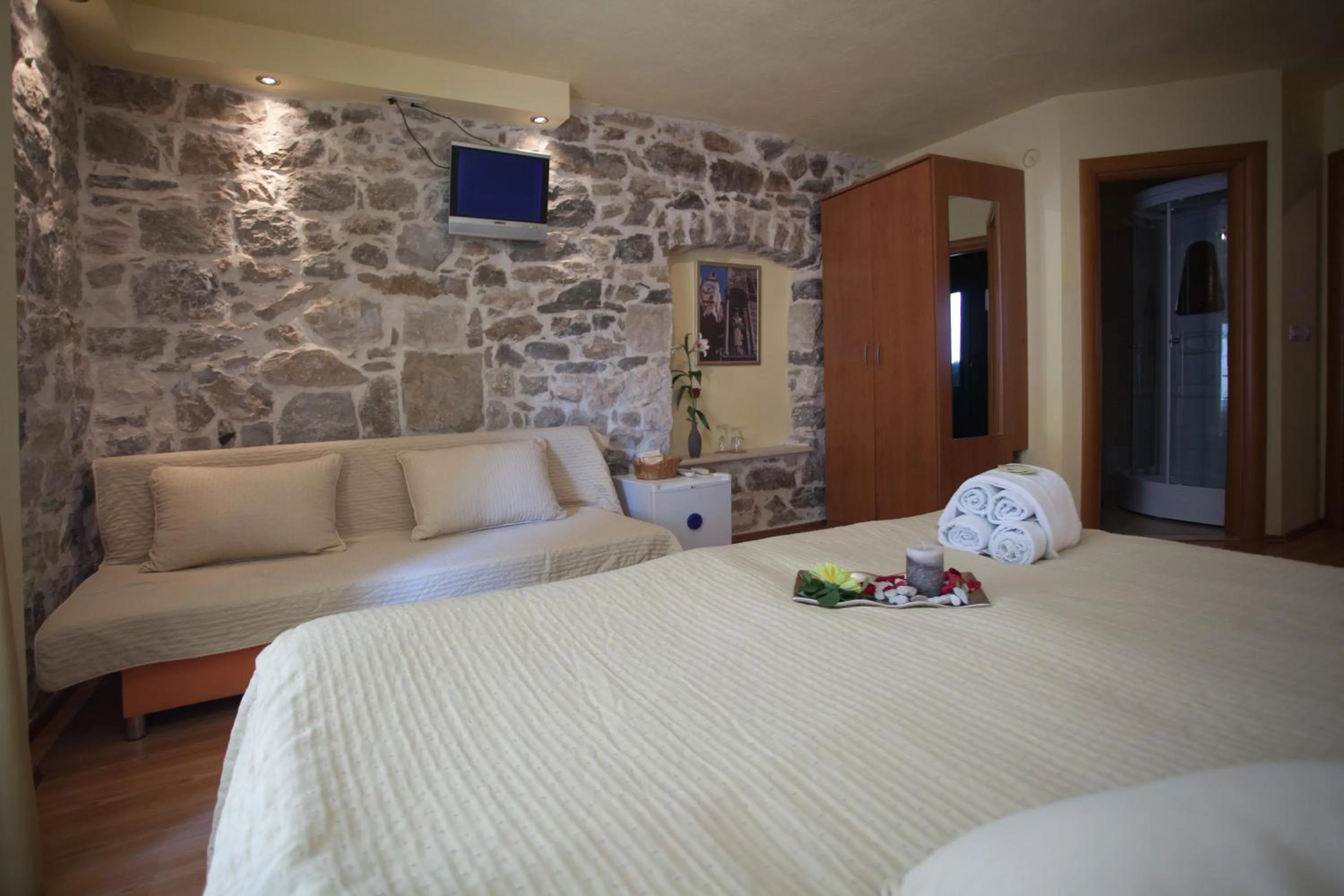 Bed in Authentic Luxury Rooms