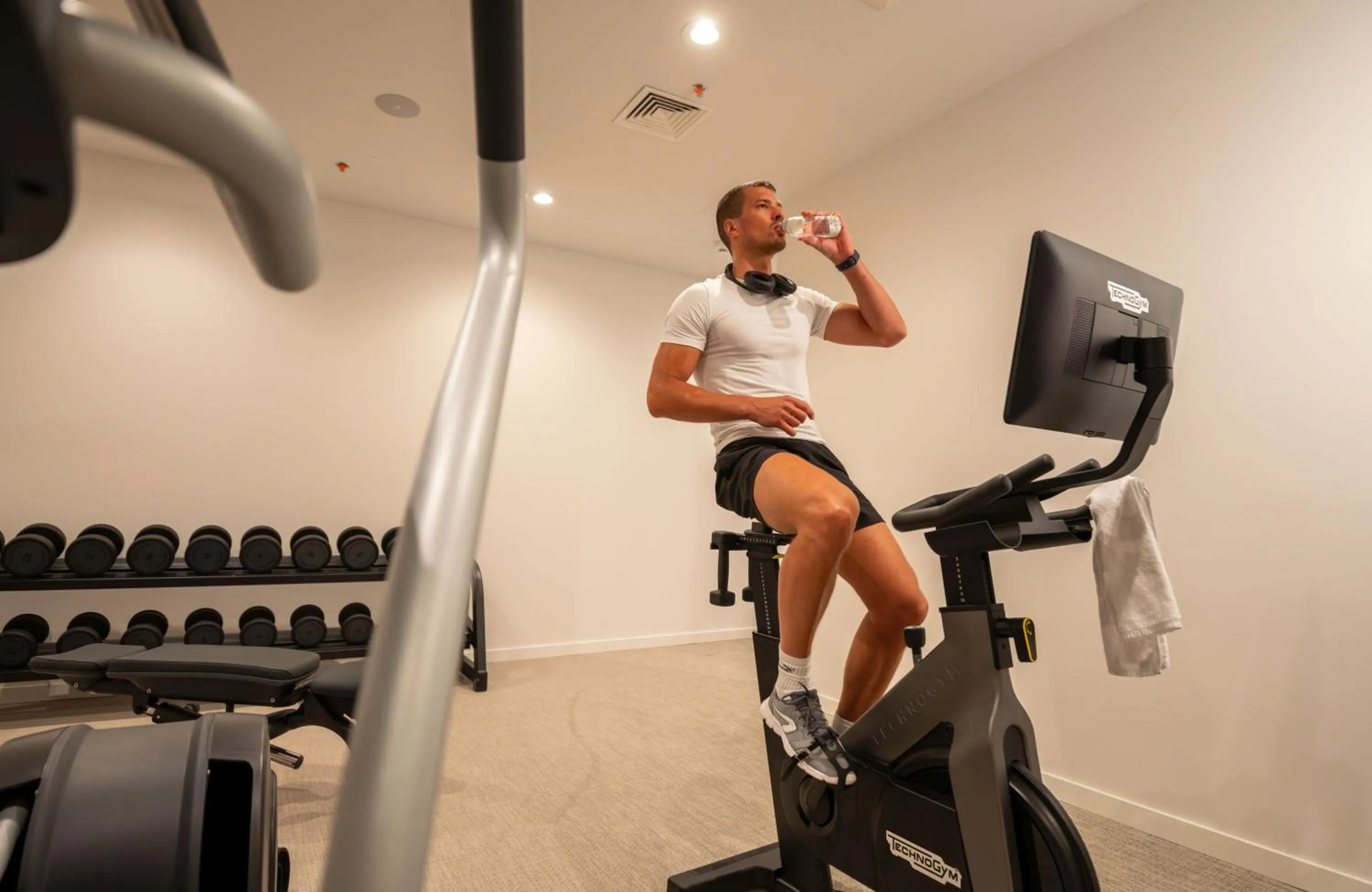Fitness centre/facilities in Bluesun Hotel Marina