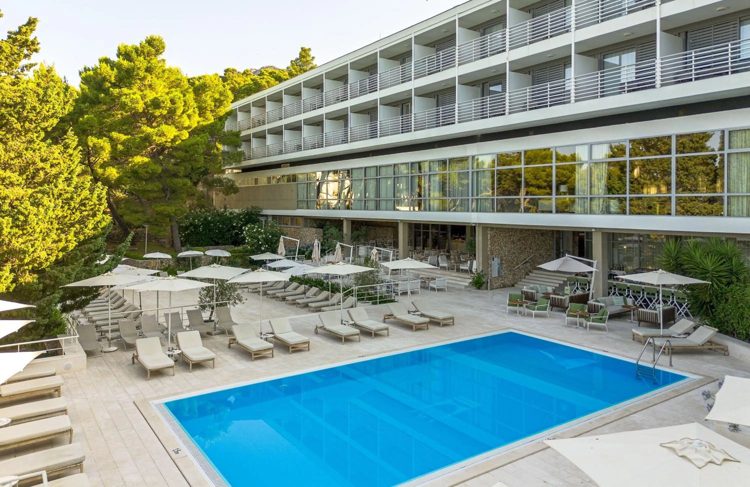 Swimming pool in Bluesun Hotel Maestral