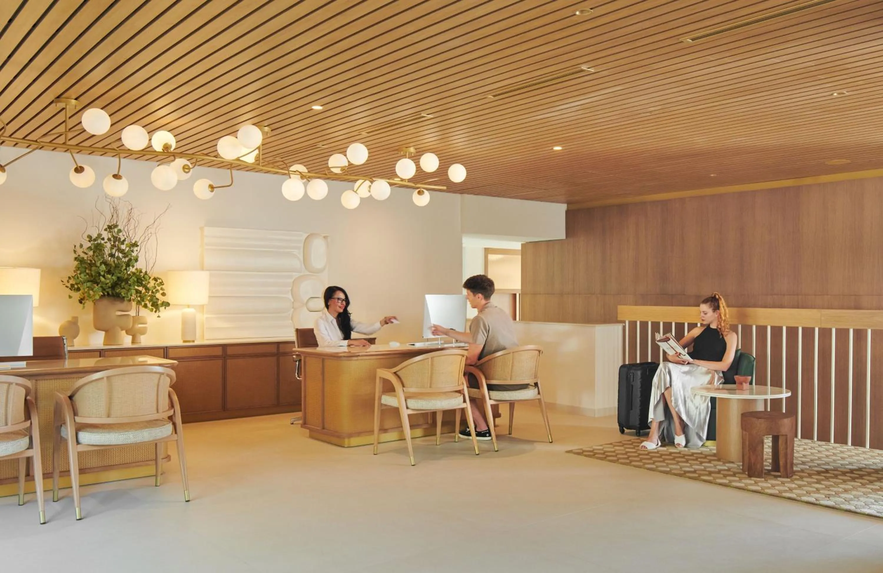 Lobby or reception in Bluesun Hotel Maestral