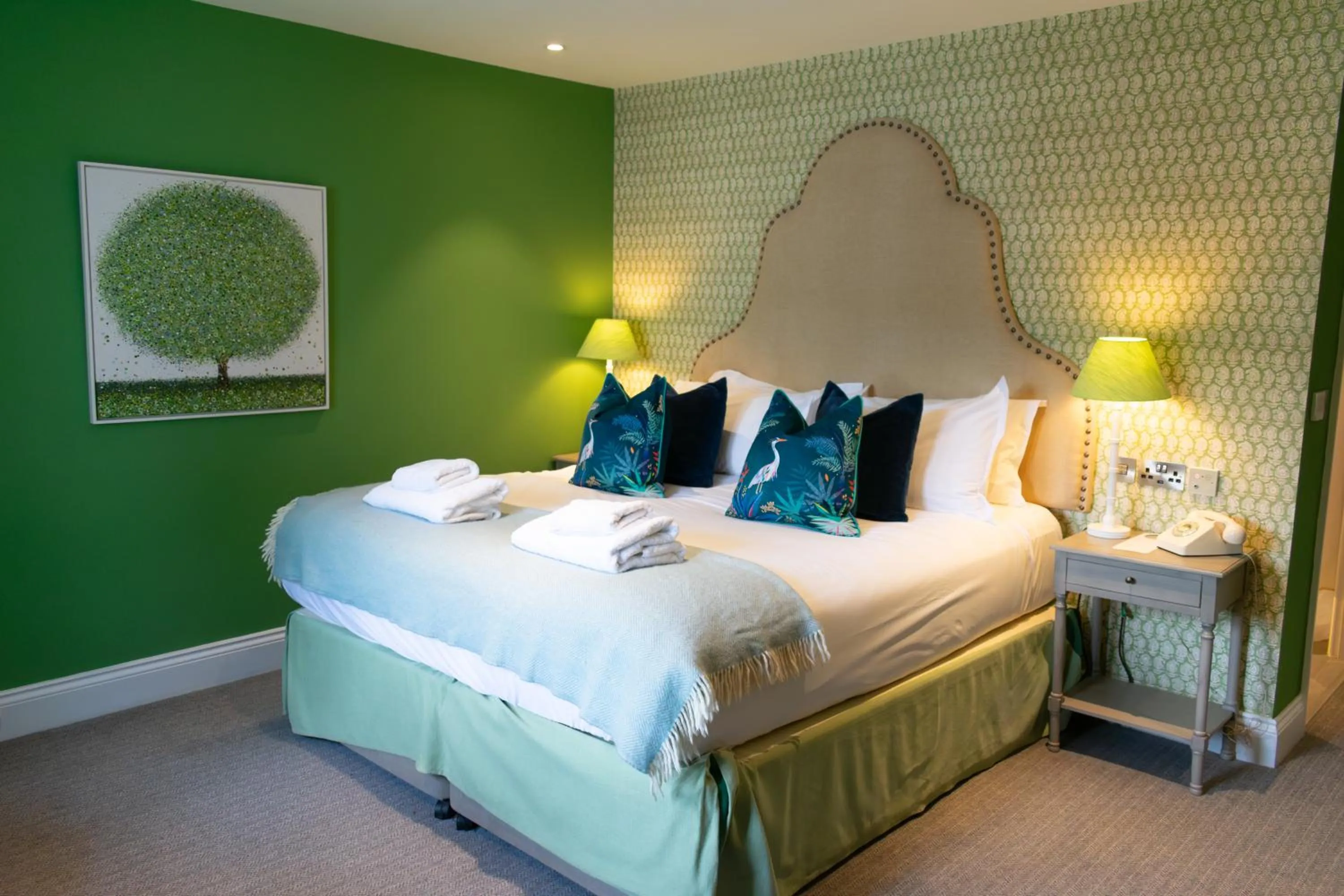 Bed in The Swan Hotel and Spa