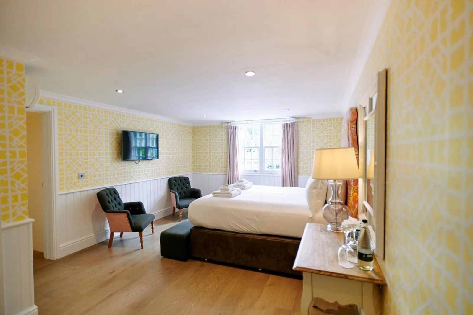 Bed in The Swan Hotel and Spa