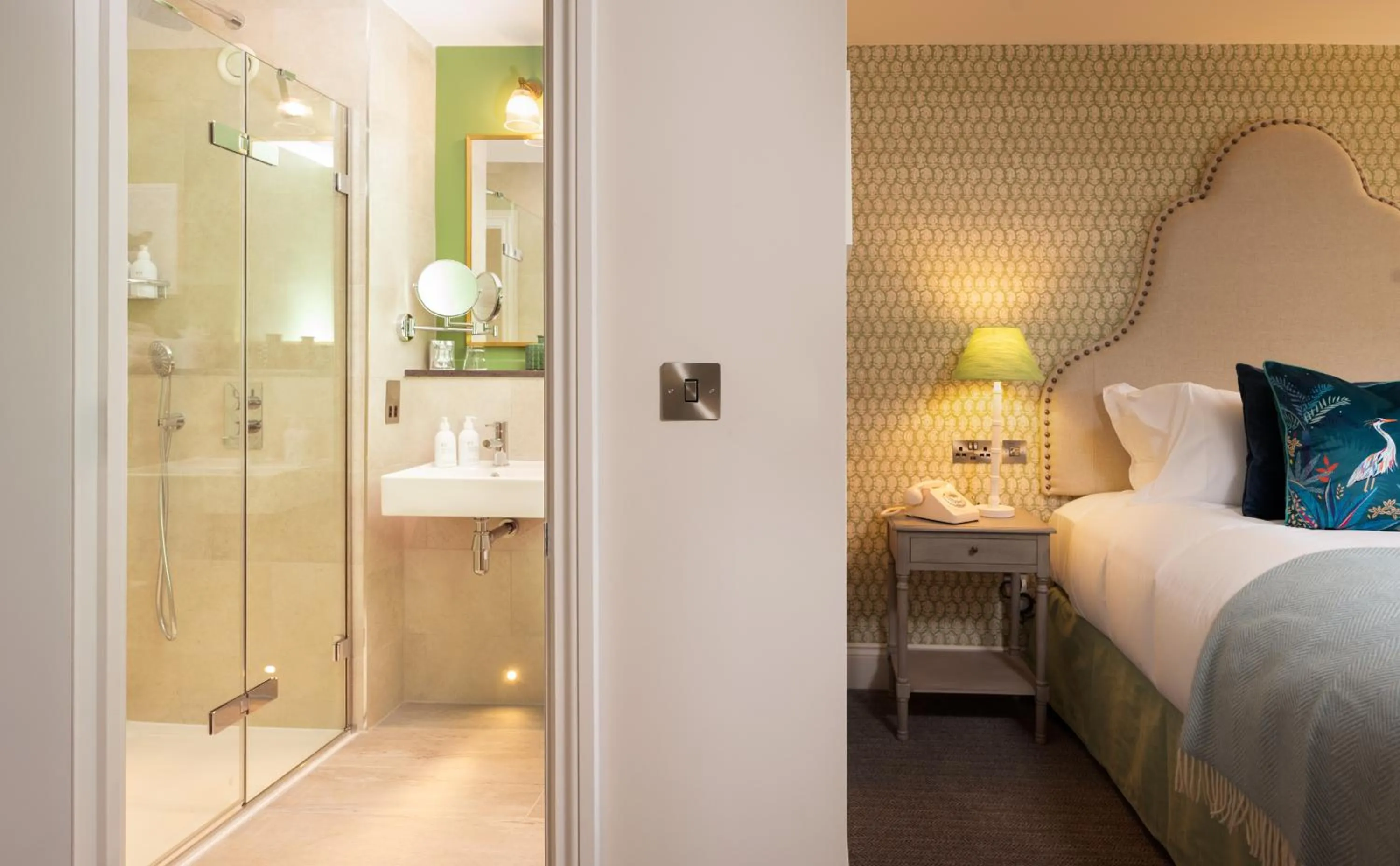 Bed in The Swan Hotel and Spa