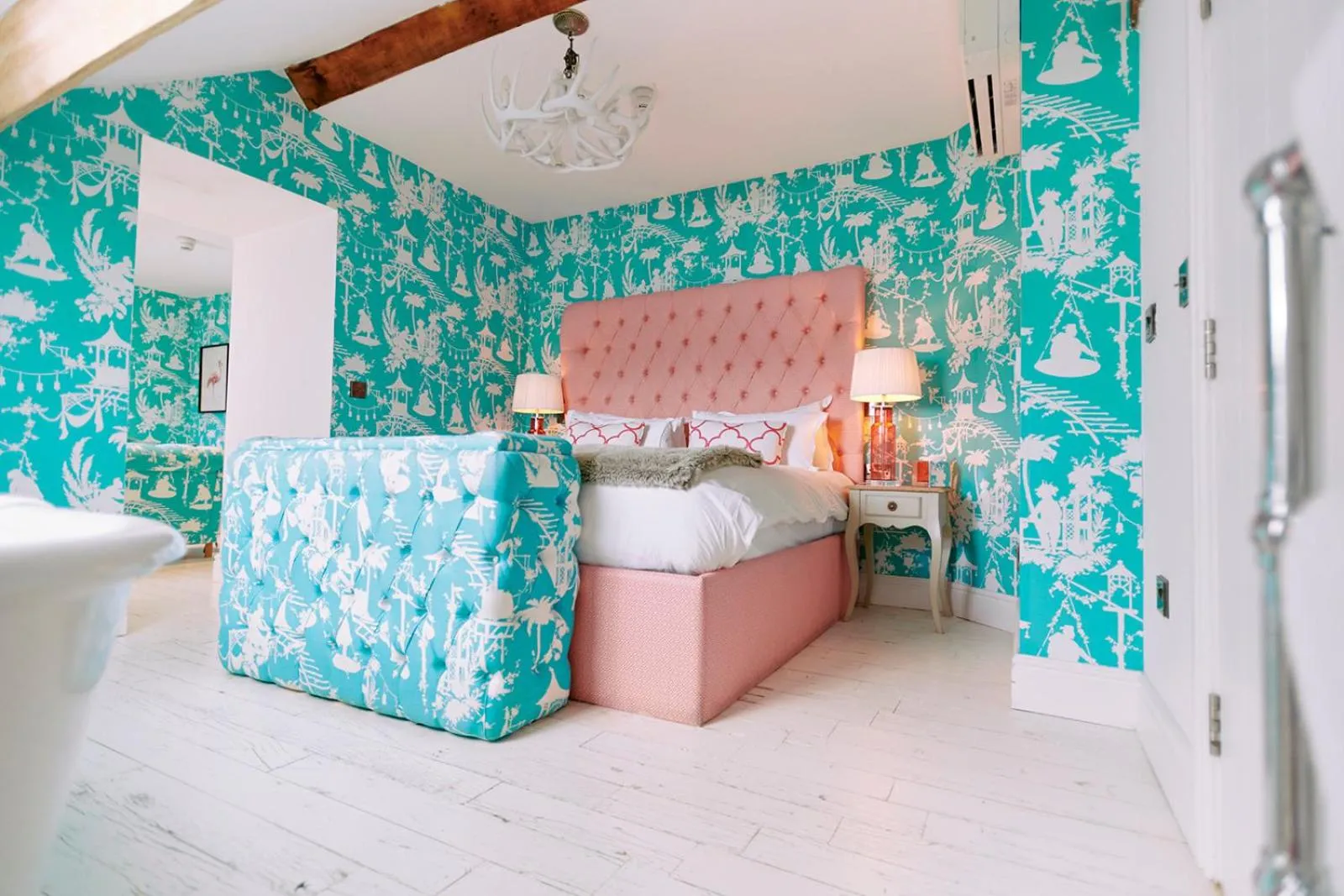 Bed in The Swan Hotel and Spa