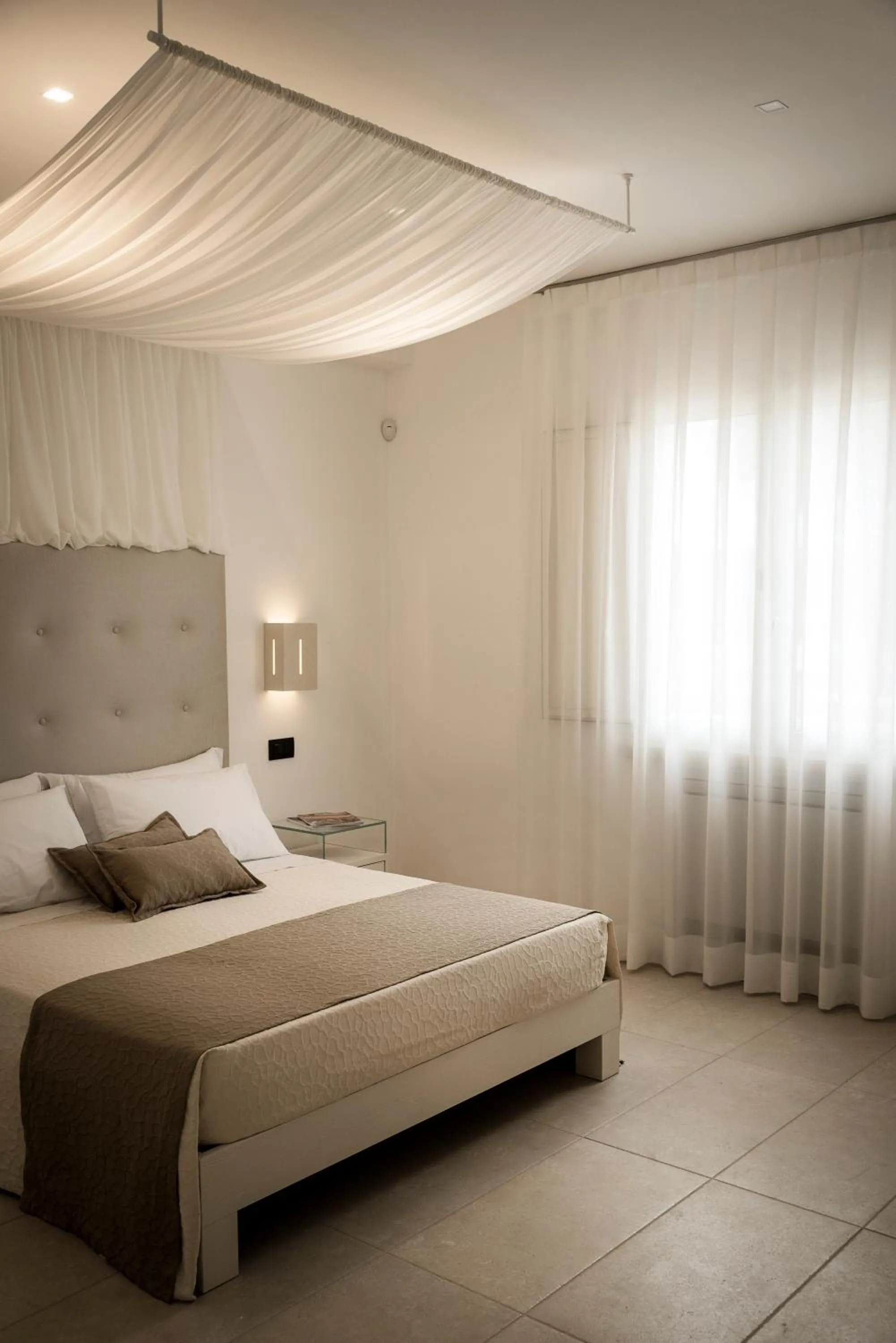 Bed in Masseria Muntibianchi AgriResort Restaurant & SPA