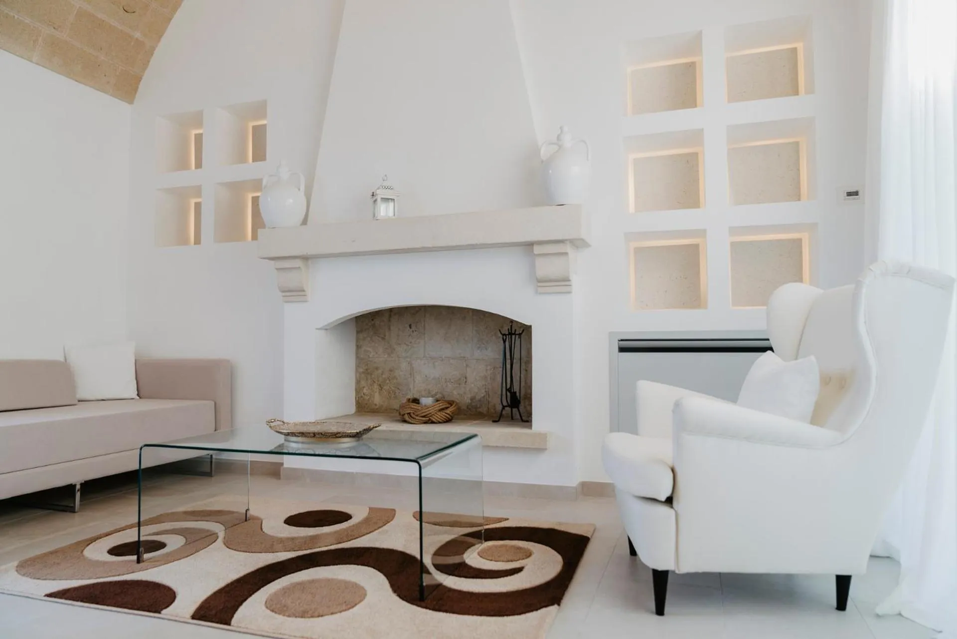 Living room in Masseria Muntibianchi AgriResort Restaurant & SPA