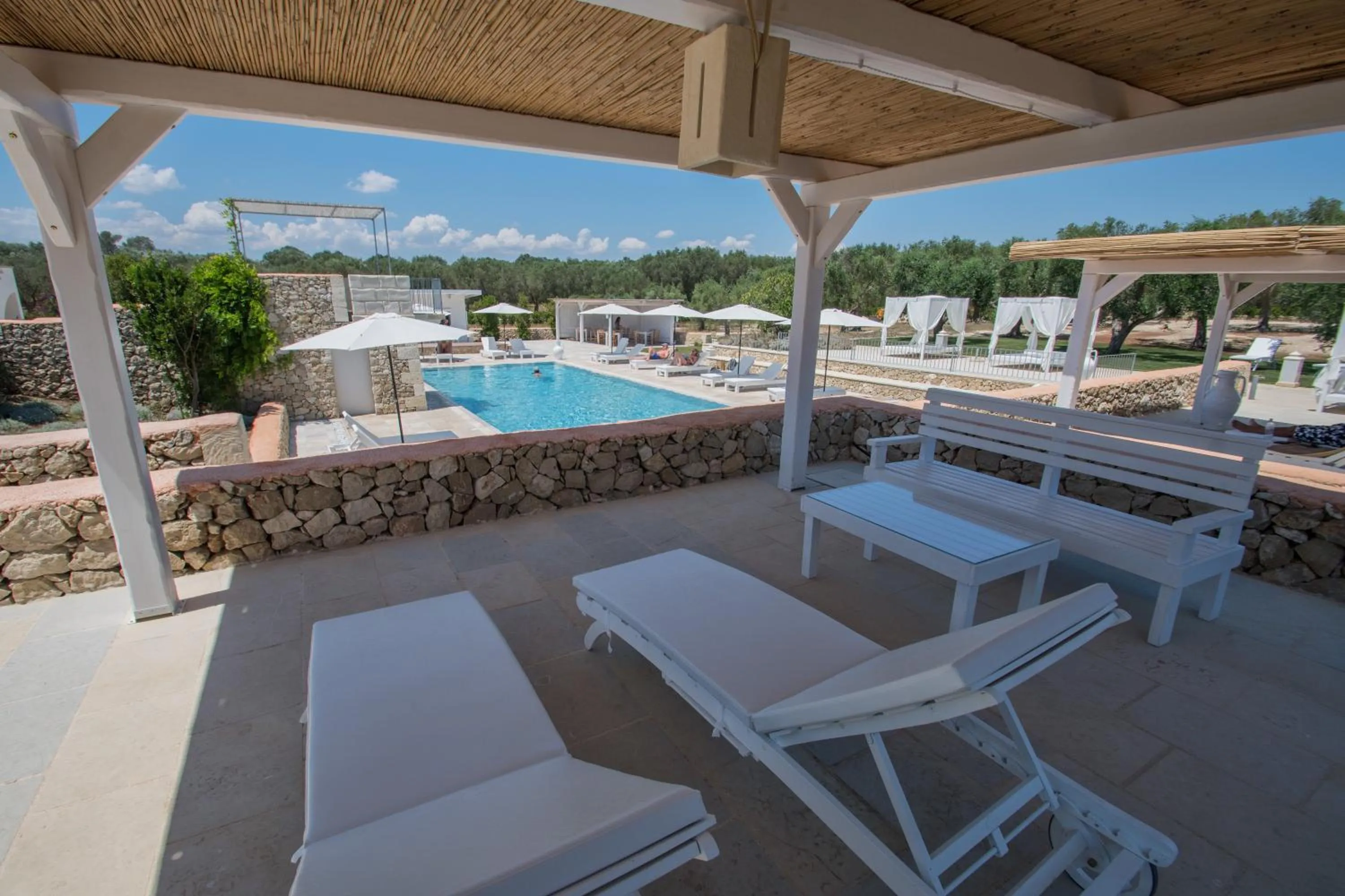 Area and facilities in Masseria Muntibianchi AgriResort Restaurant & SPA