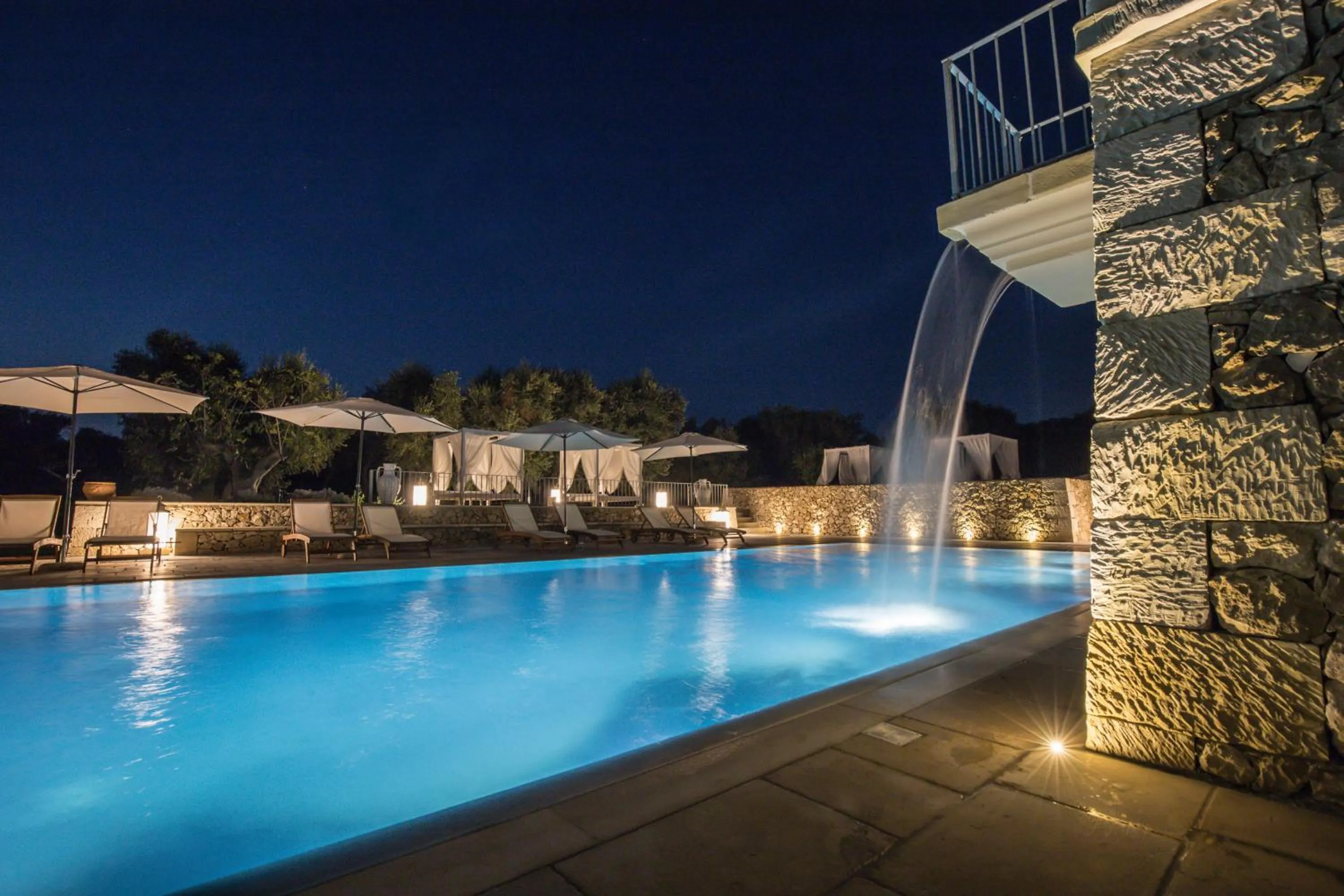 Swimming pool in Masseria Muntibianchi AgriResort Restaurant & SPA